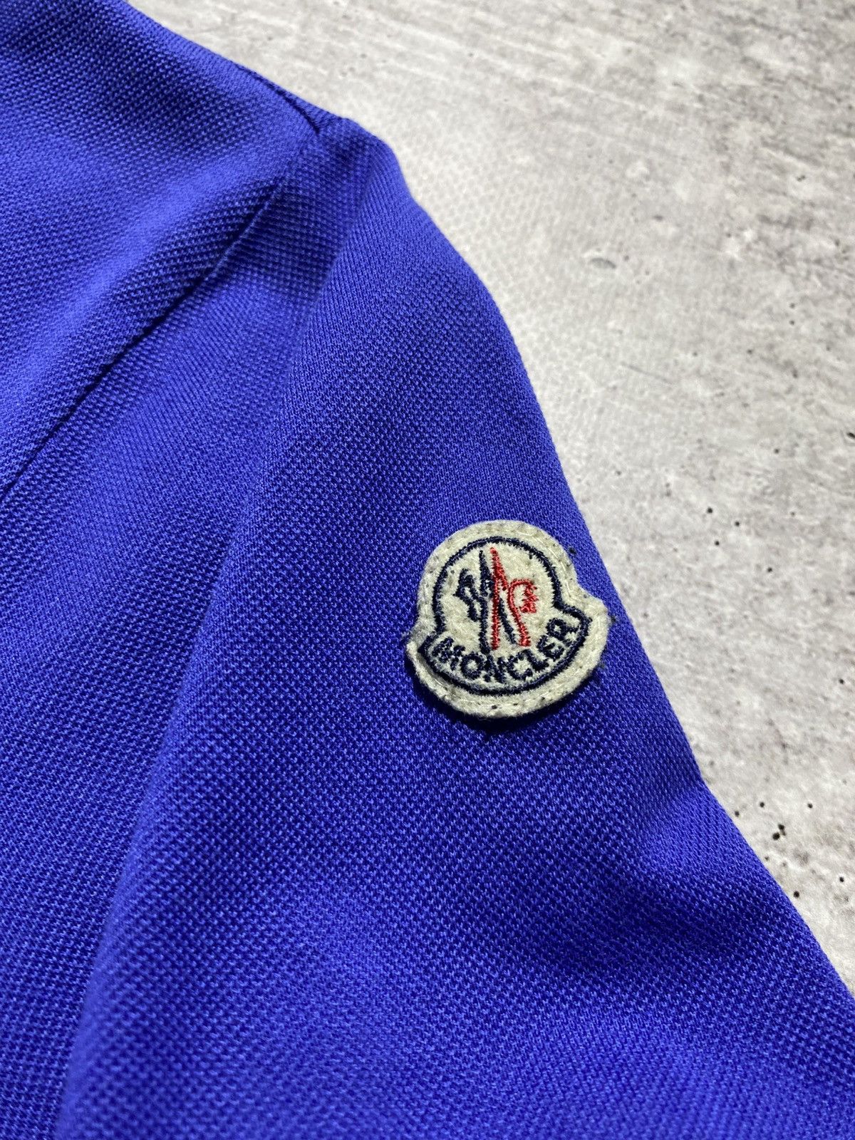 Moncler 🔥Moncler rare logo polo Size US S / EU 44-46 / 1 - 4 Thumbnail
