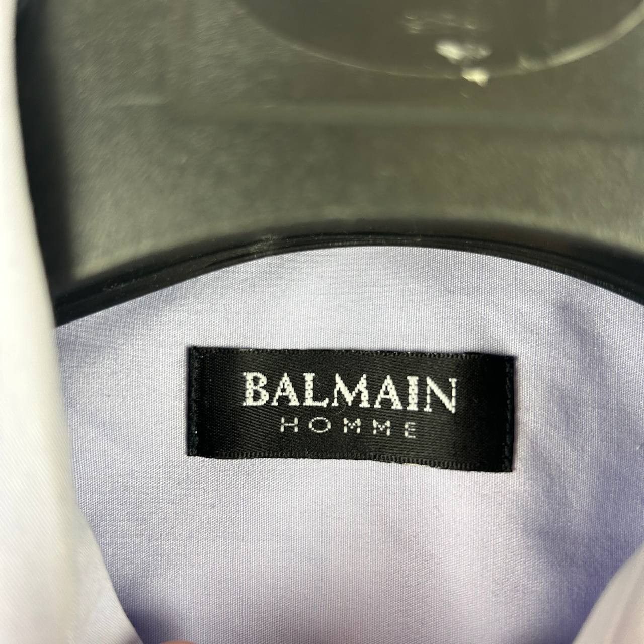 Balmain Vintage Pierre Balmain contrasting stitching button up shirt Size US XL / EU 56 / 4 - 3 Thumbnail