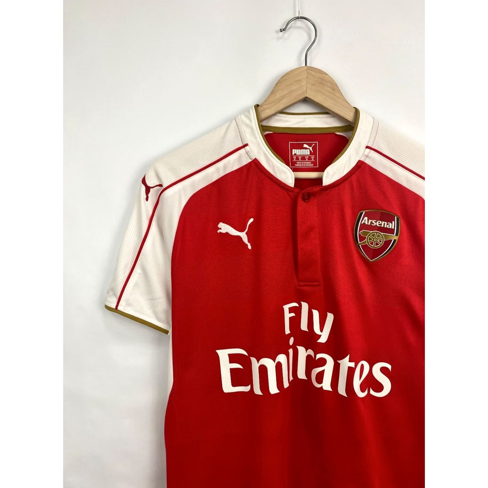 Puma Y2K Arsenal Puma Soccer Jersey 2015 Red M Retro Blokecore Mens Shirt Size US M / EU 48-50 / 2 - 3 Thumbnail