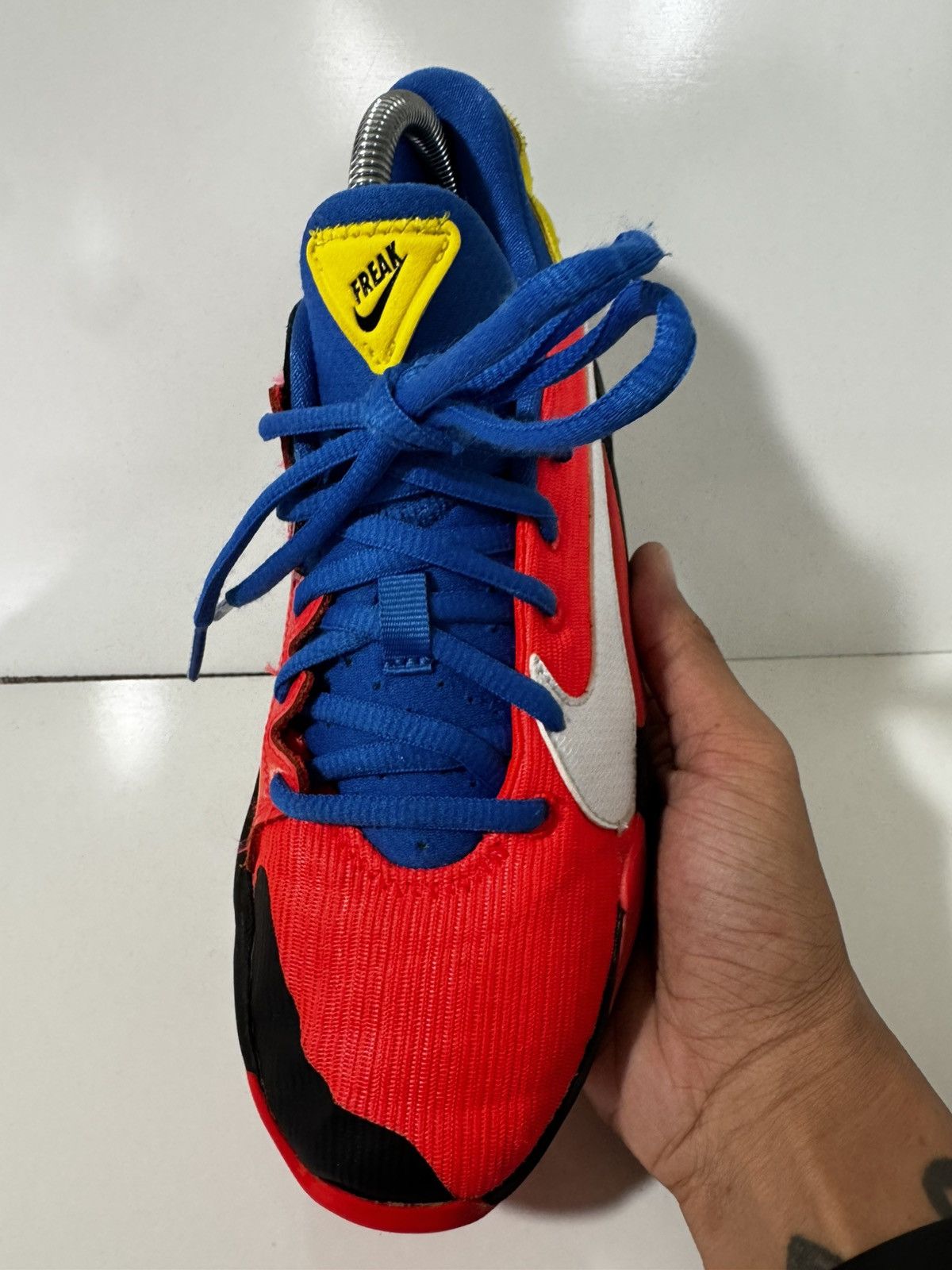 Nike Nike Giannis Freak 2 GS “Bright Crimson” Size US 5 / EU 37 - 2 Thumbnail