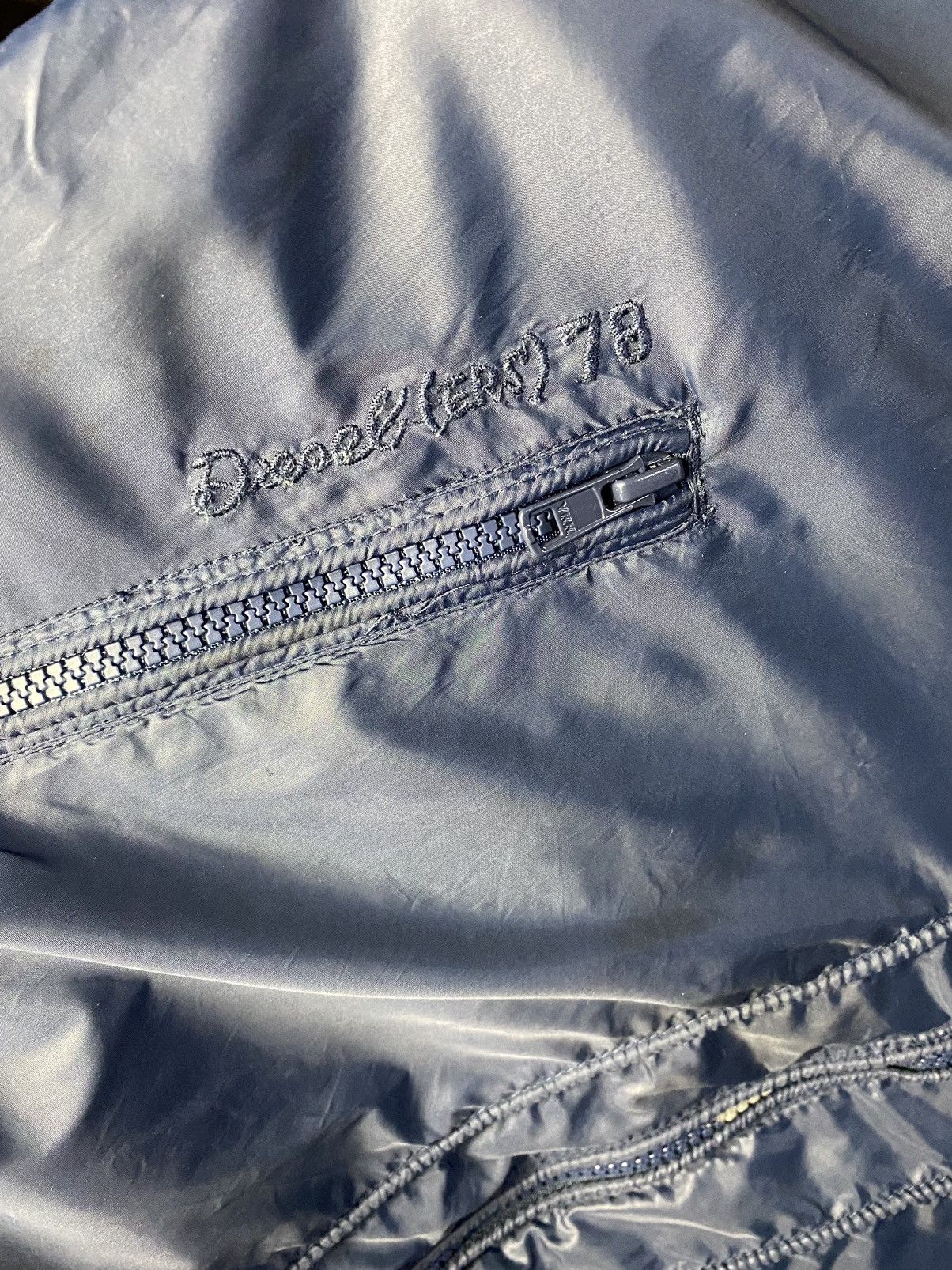 Diesel Vintage Diesel Nylon Zipper Jacket Size US L / EU 52-54 / 3 - 6 Thumbnail
