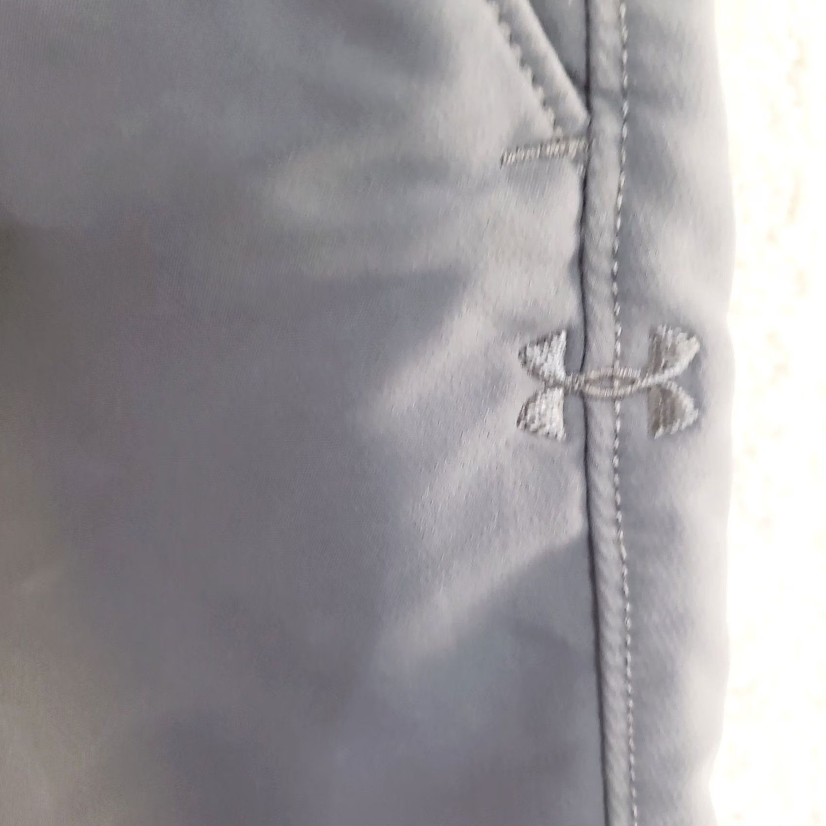 Under Armour Under Armour Shorts Men 32x10 Gray - Elastic Waist Stretch - Chino Style - Match Play Golf - Regular Fit - 32 in Waist - Gray - Mens Size US 32 / EU 48 - 6 Thumbnail