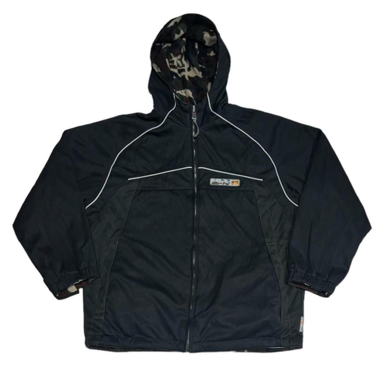 Shorty's Skateboards Vintage 90s Zero Exposure Reversible Camo and Black Jacket Size US S / EU 44-46 / 1 - 2 Thumbnail
