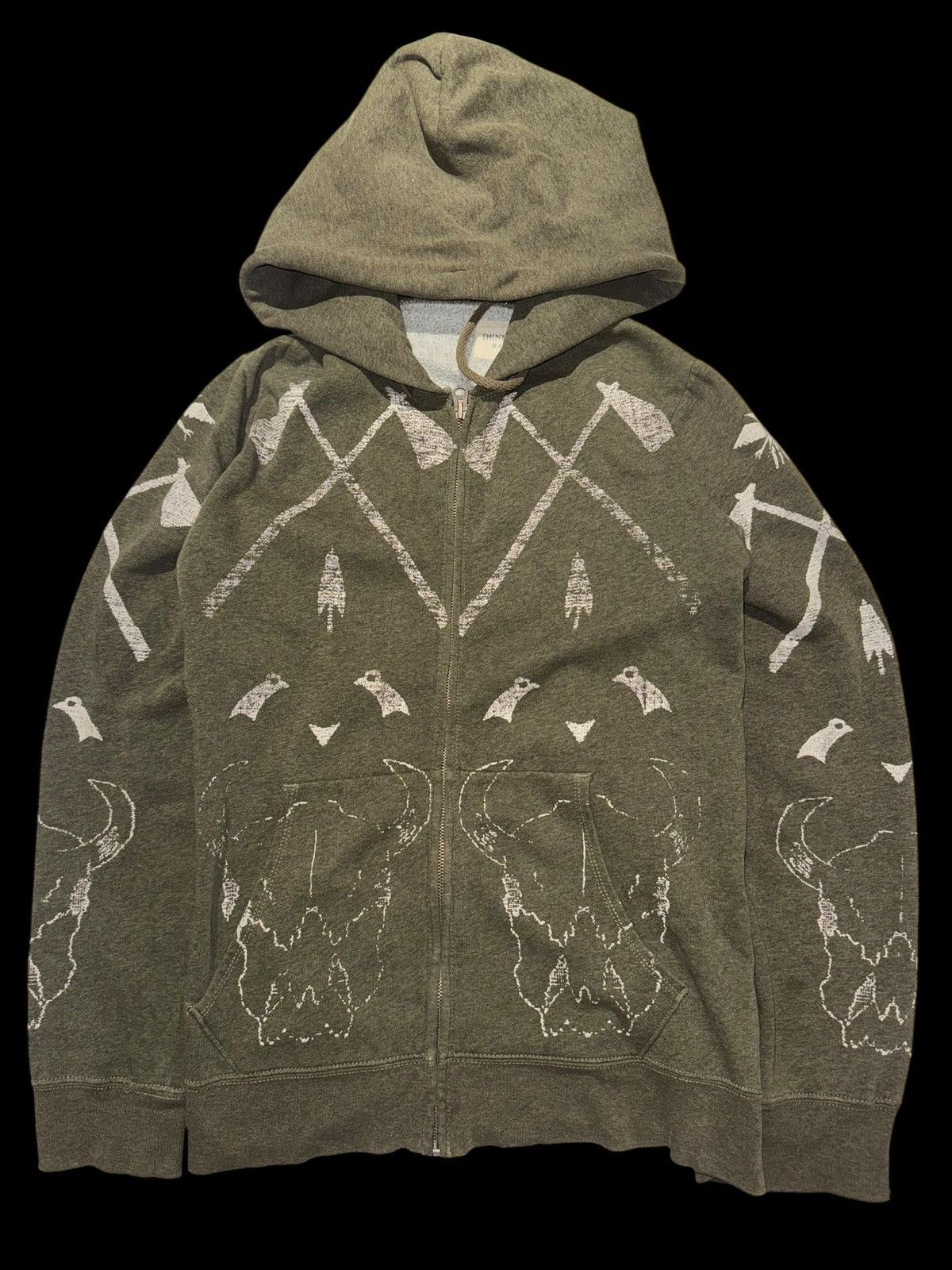 Polo Ralph Lauren Ralph Lauren Denim & Supply Tribal Western Zip Hoodie Size US M / EU 48-50 / 2 - 1 Thumbnail