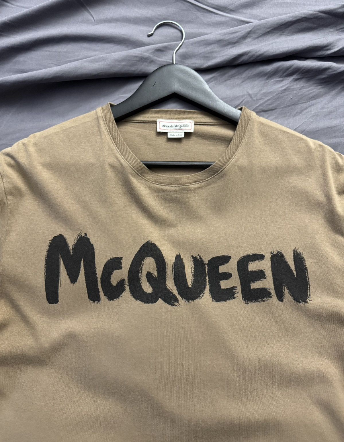 Alexander McQueen Alexander McQueen Logo Printed Tshirt Size US S / EU 44-46 / 1 - 2 Thumbnail