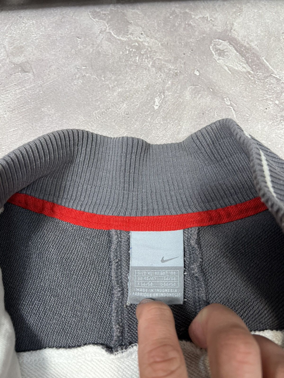 Other Vintage Nike C72 Distressed Y2k Zip Sweatshirt Size US XL / EU 56 / 4 - 7 Thumbnail