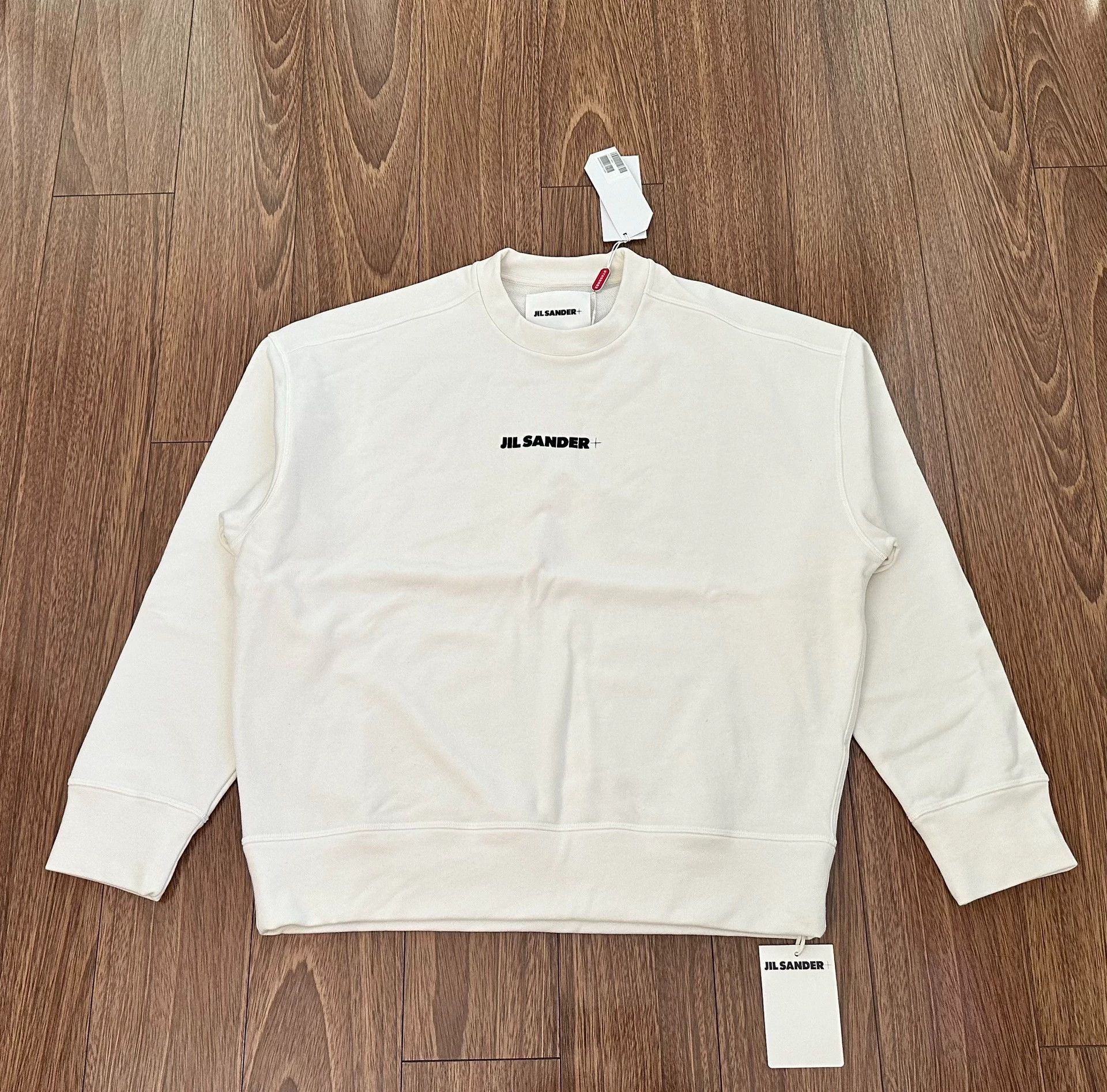 Jil Sander Jil Sander Plus logo organic crewneck sweatshirt M new Size US M / EU 48-50 / 2 - 1 Thumbnail