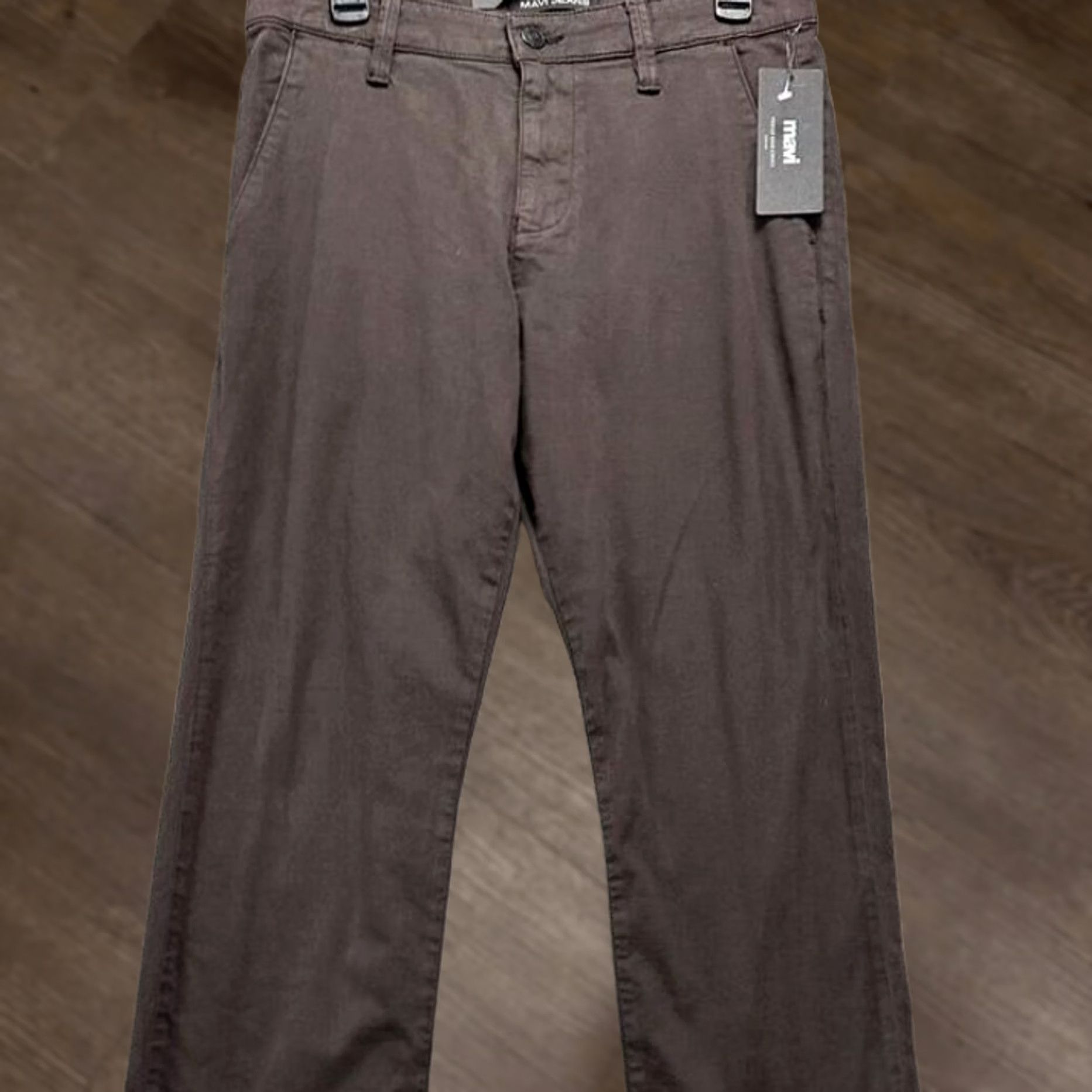 Vintage Mavi Jeans Philip Khakis Pants Mens 30 Inseam 32 Relaxed Straight Brown Stretch Cotton Spandex Workwear Casual Mens Size US 30 / EU 46 - 1 Thumbnail