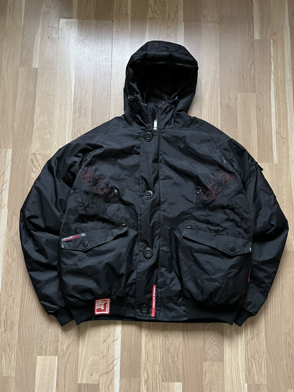 JNCO × Vintage Vintage rivaldi jnco style bomber jacket skater y2k 90s Size US L / EU 52-54 / 3 - 6 Thumbnail