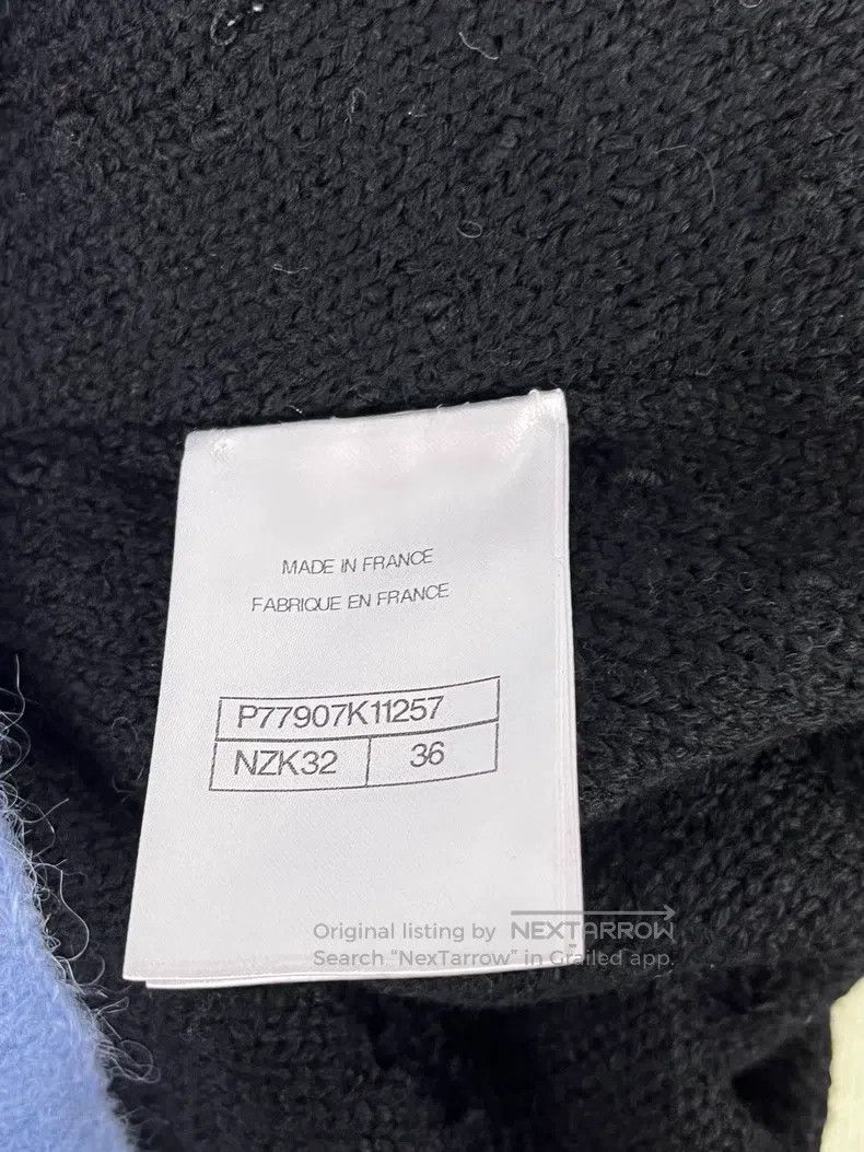 Chanel Chanel 24B blue and black colour-matched wool skirt Size 24" / US 00 / IT 34 - 5 Thumbnail