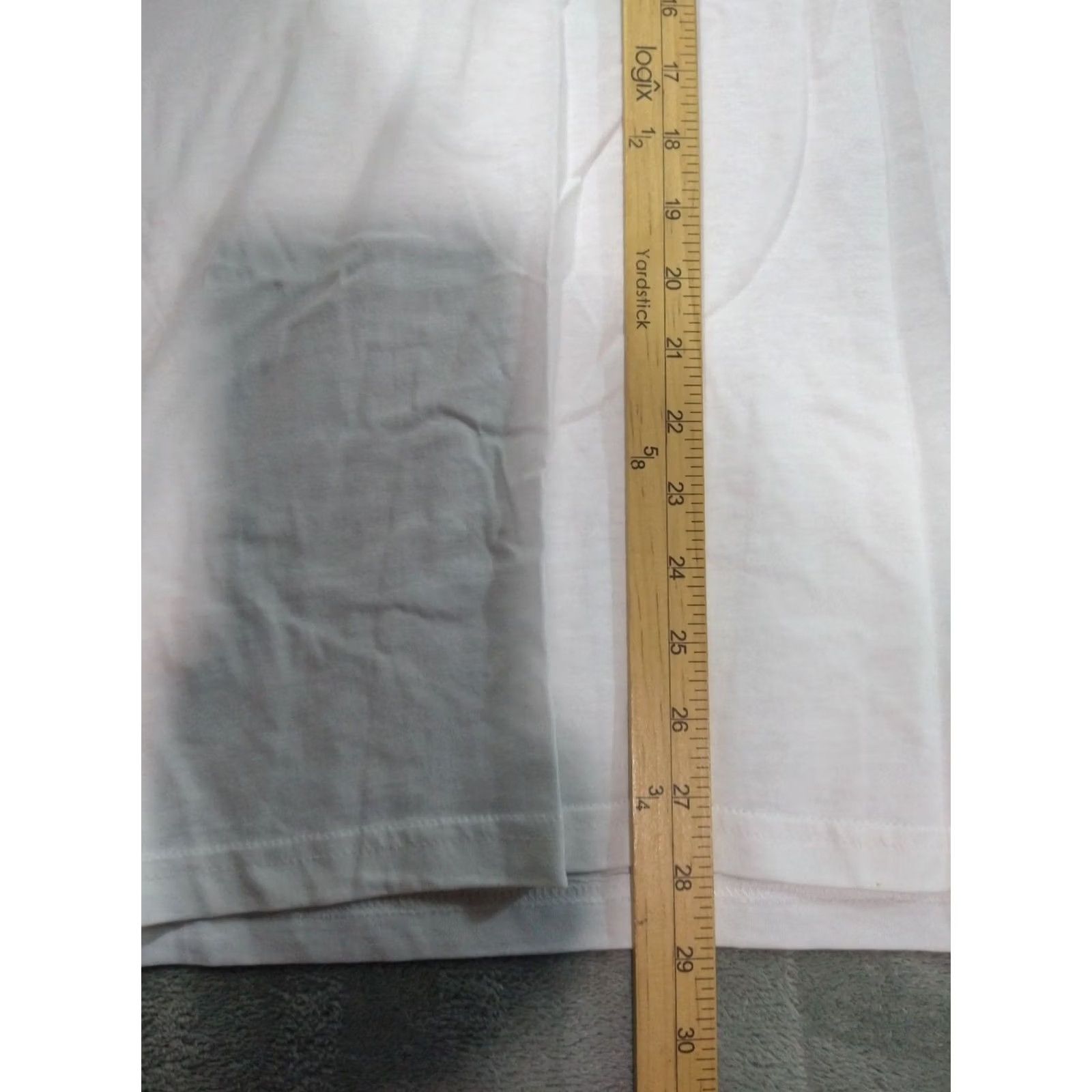 True Religion True Religion Shirt Mens XL White Cotton Short Sleeve V Neck Logo Casual Under Size US XL / EU 56 / 4 - 3 Thumbnail