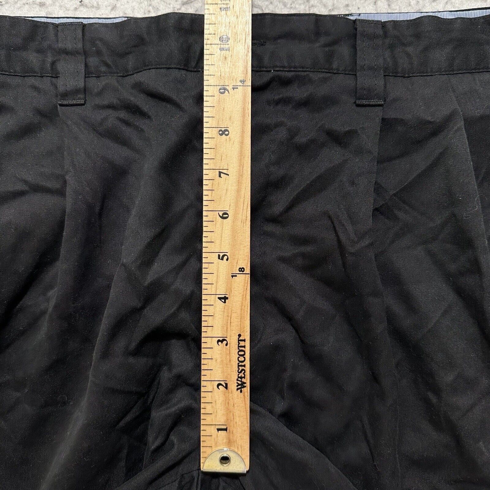 Other Montego 30 Chino Shorts Black 100% Polyester 9" Inseam Size US 30 / EU 46 - 11 Thumbnail