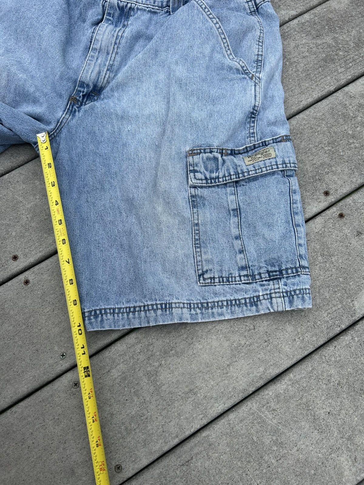 Vintage × Wrangler Vintage wrangler carpenter jean shorts Size US 34 / EU 50 - 3 Thumbnail