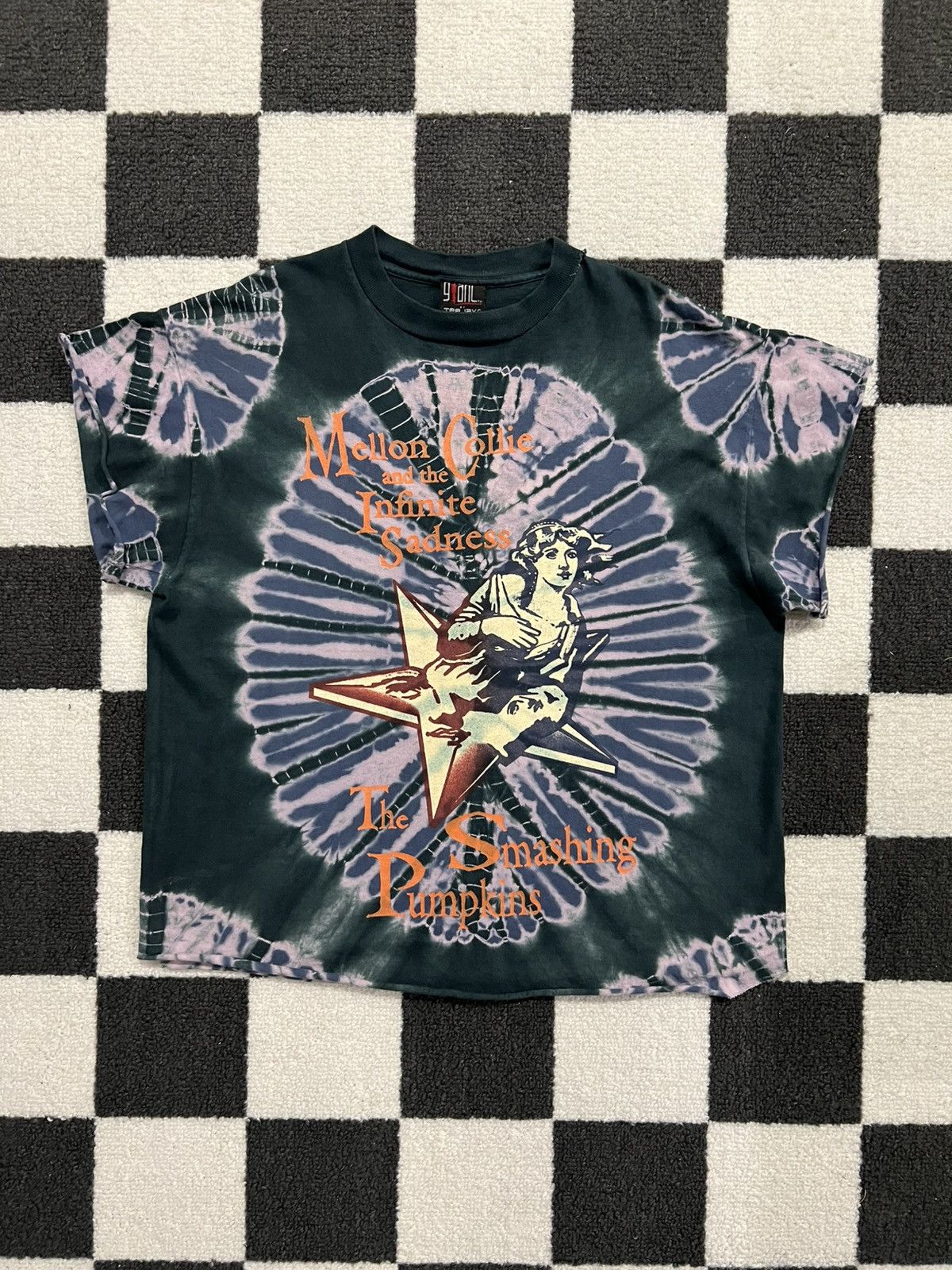 Vintage 1996 Smashing Pumpkins Tie Dye Tee
