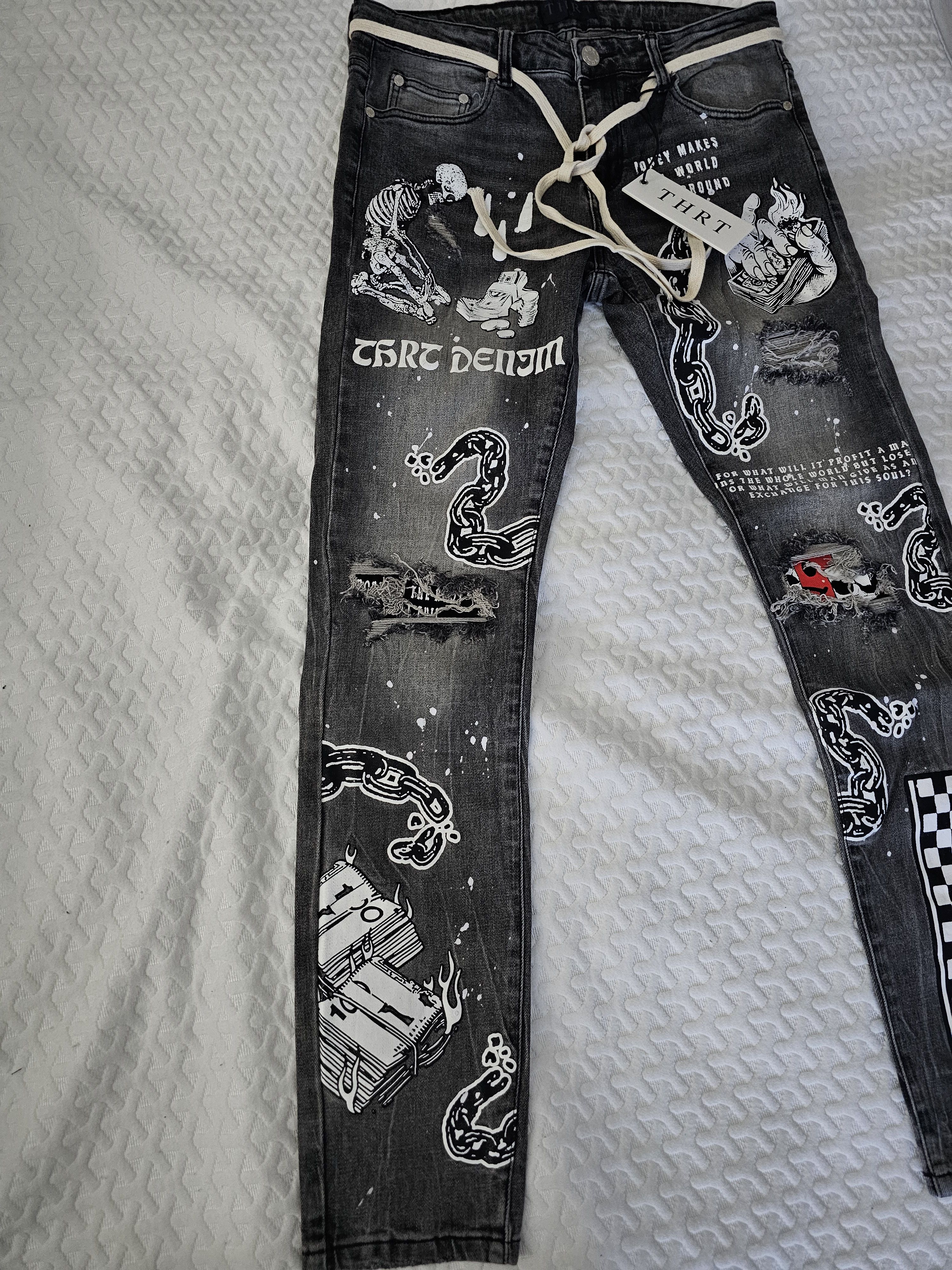 Other THRT DENIM JEAN Size US 34 / EU 50 - 2 Thumbnail