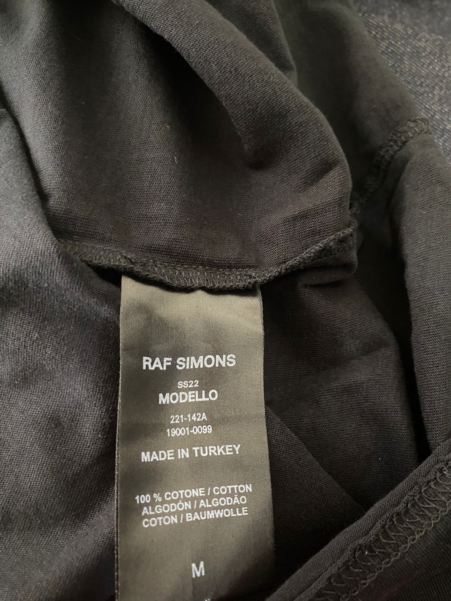 Raf Simons SOLEMN-X Big Fit Doubled T-Shirt Size US M / EU 48-50 / 2 - 7 Thumbnail