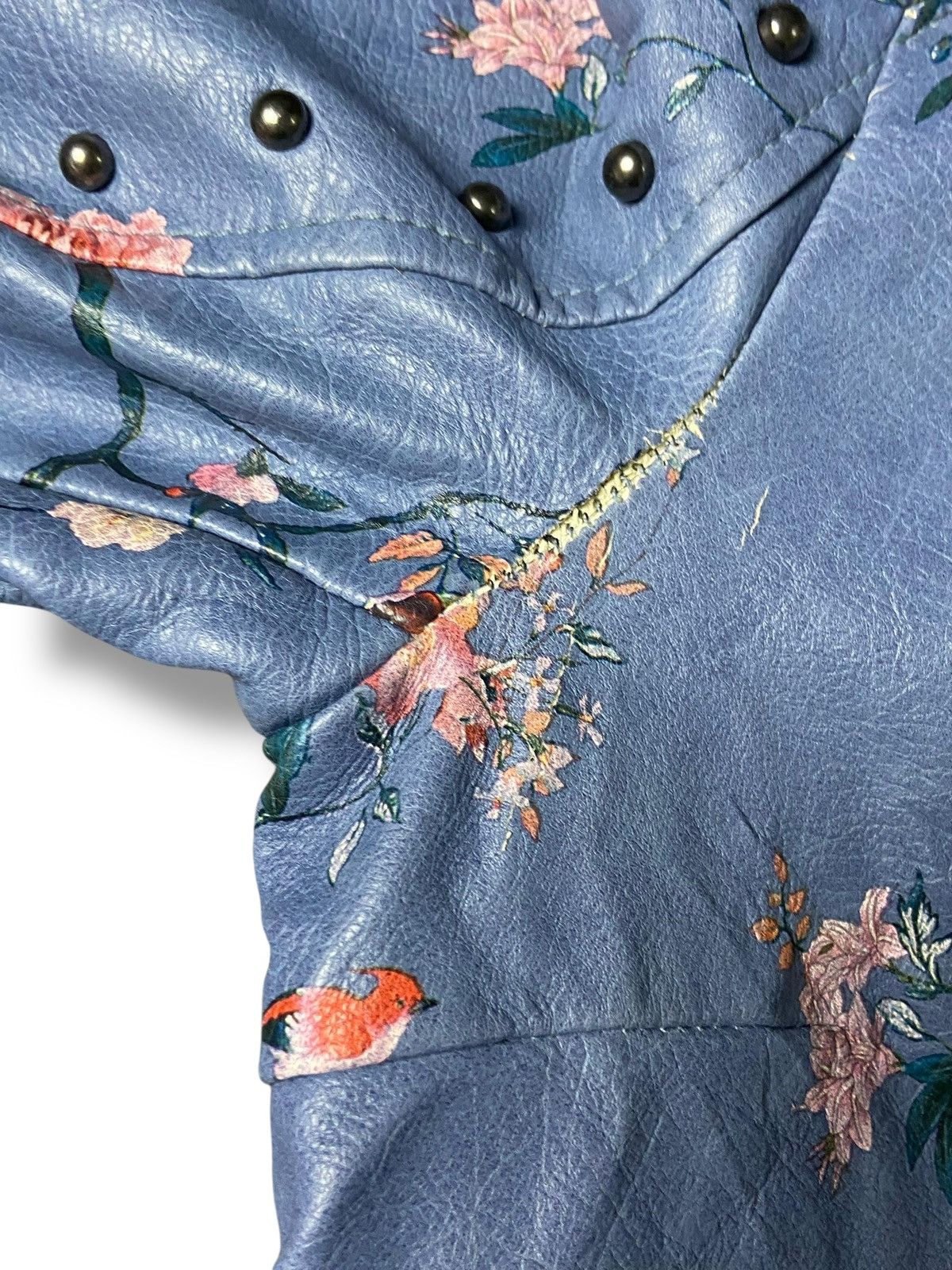 Desigual DESIGUAL Nassau Faux Leather Crop Jacket (144) Size US XXS / EU 40 - 6 Thumbnail