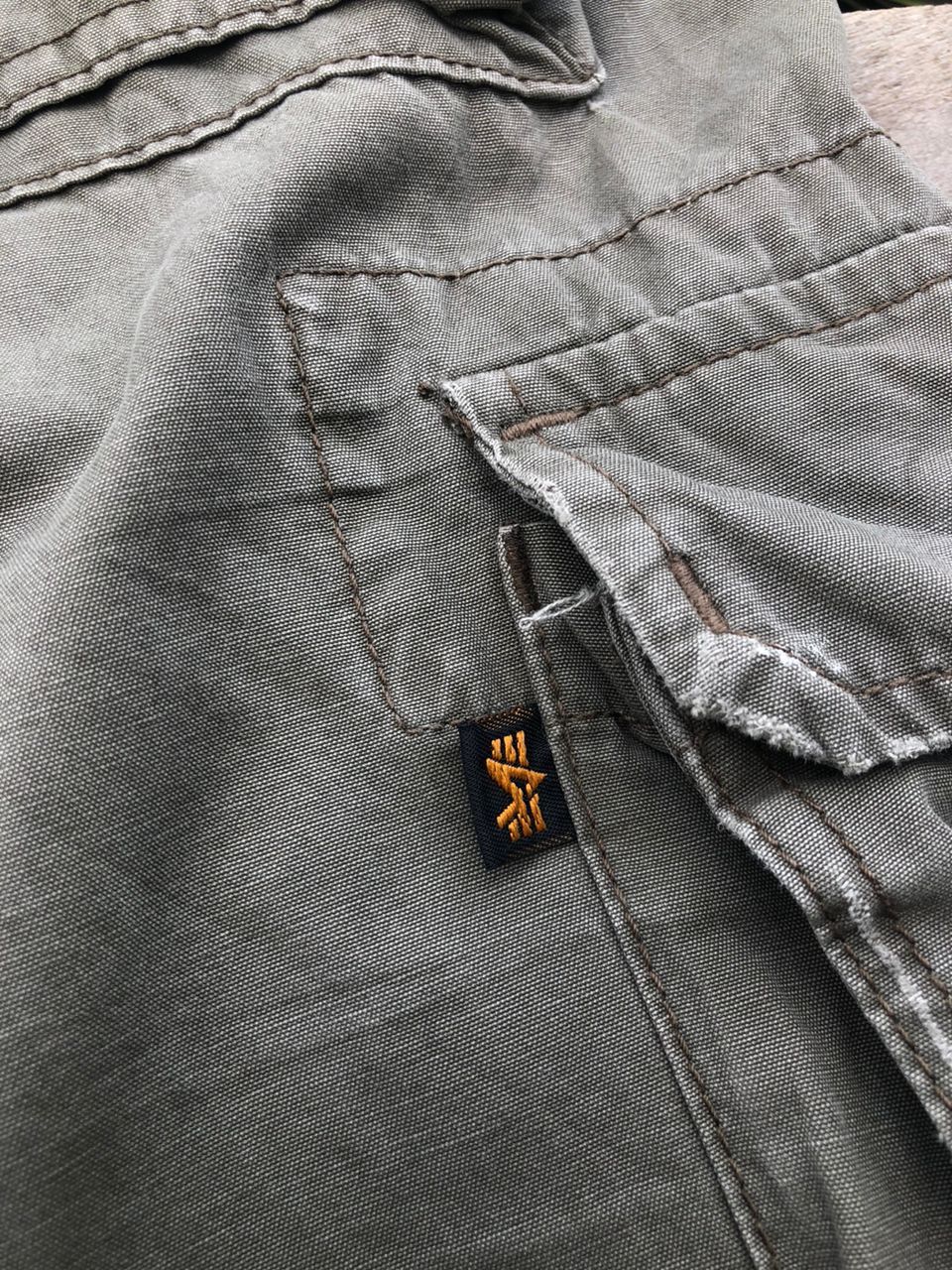 Alpha Industries Vintage Alpha Industries Short Pants Distressed Style Size US 32 / EU 48 - 7 Thumbnail