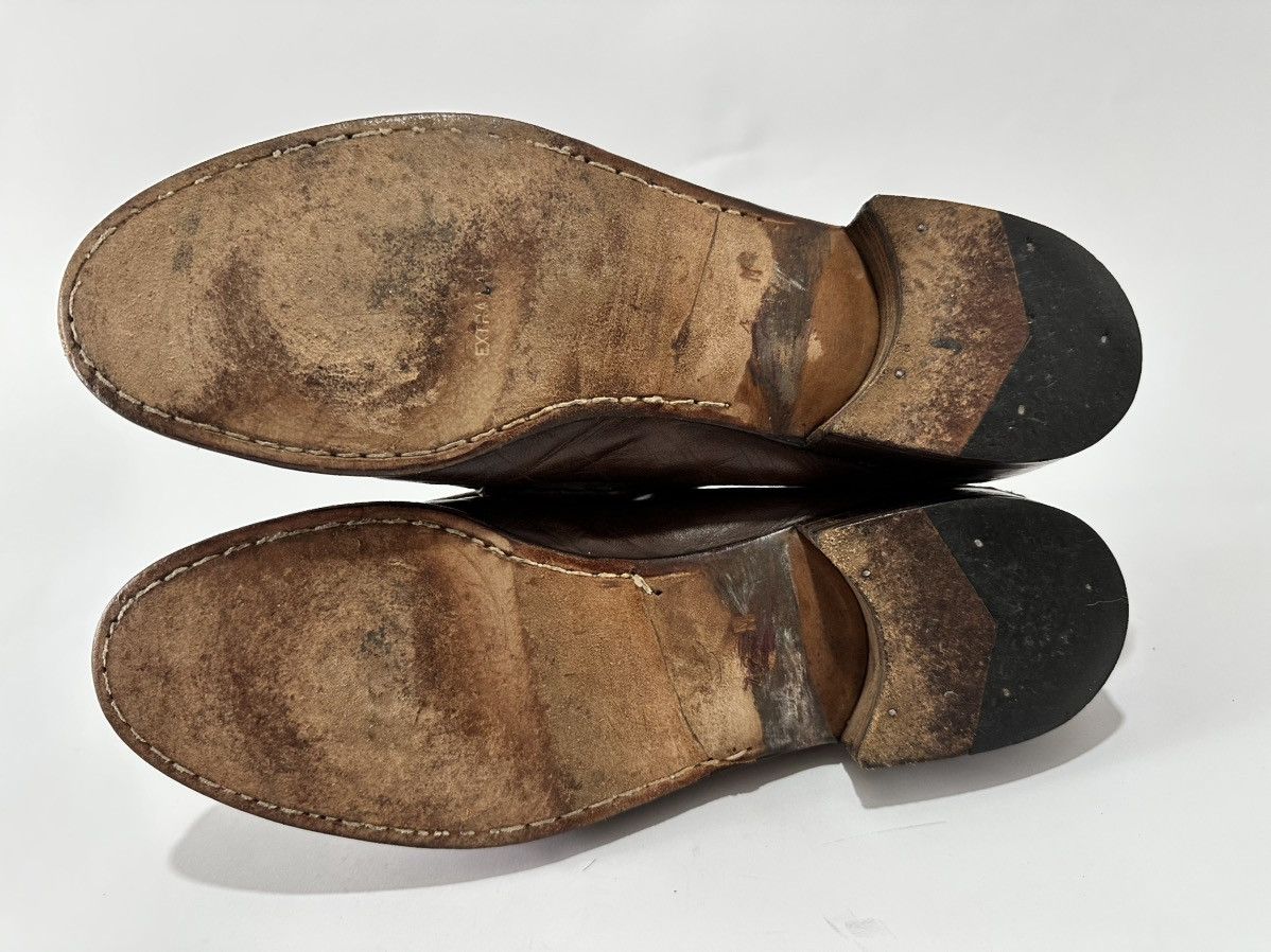 Gucci × Vintage Gucci Brown Leather Horsebit Loafers Size 42 Size US 9 / EU 42 - 5 Thumbnail