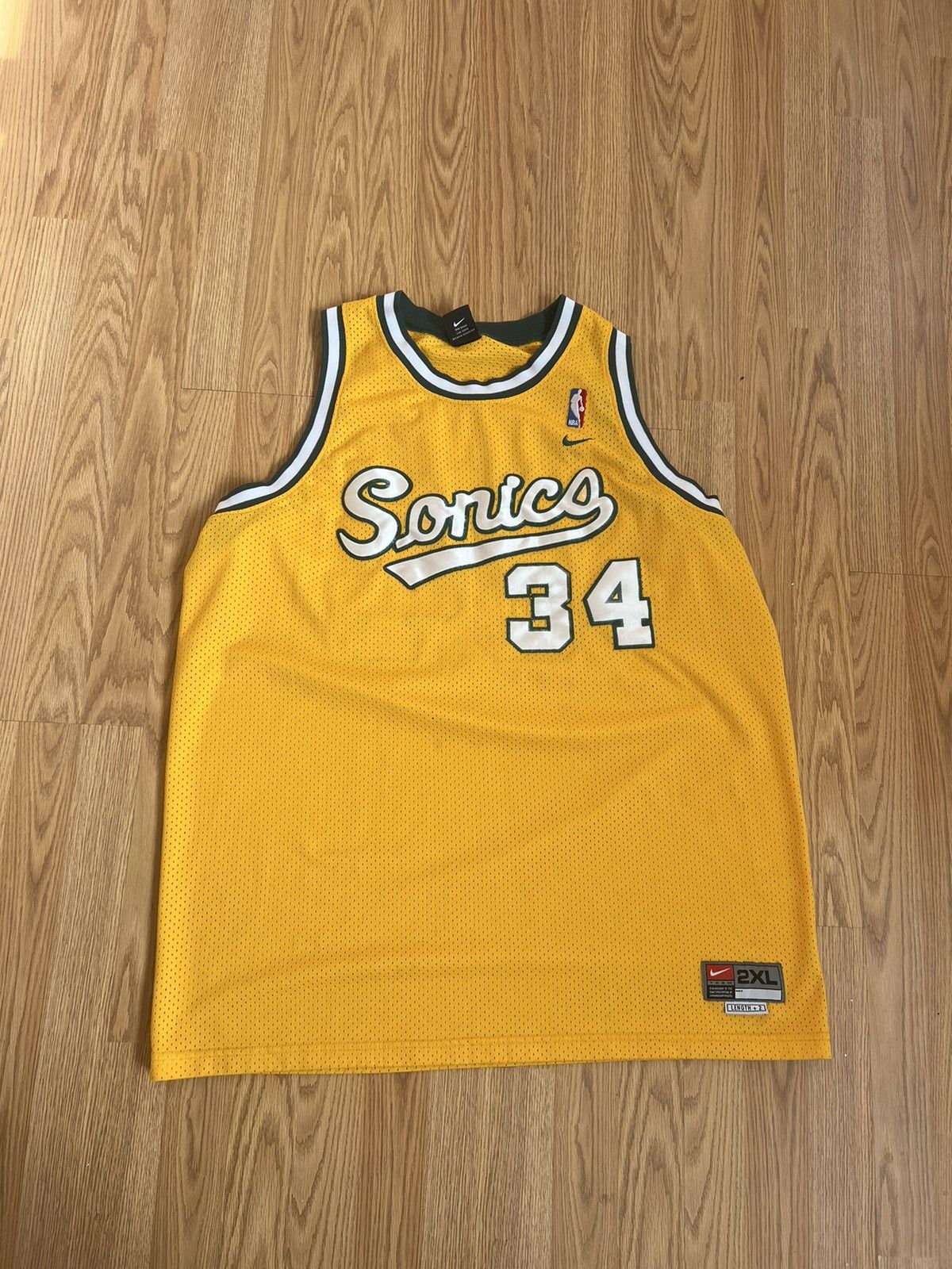 Rare Nike Seattle SuperSonics Ray Allen Jersey
