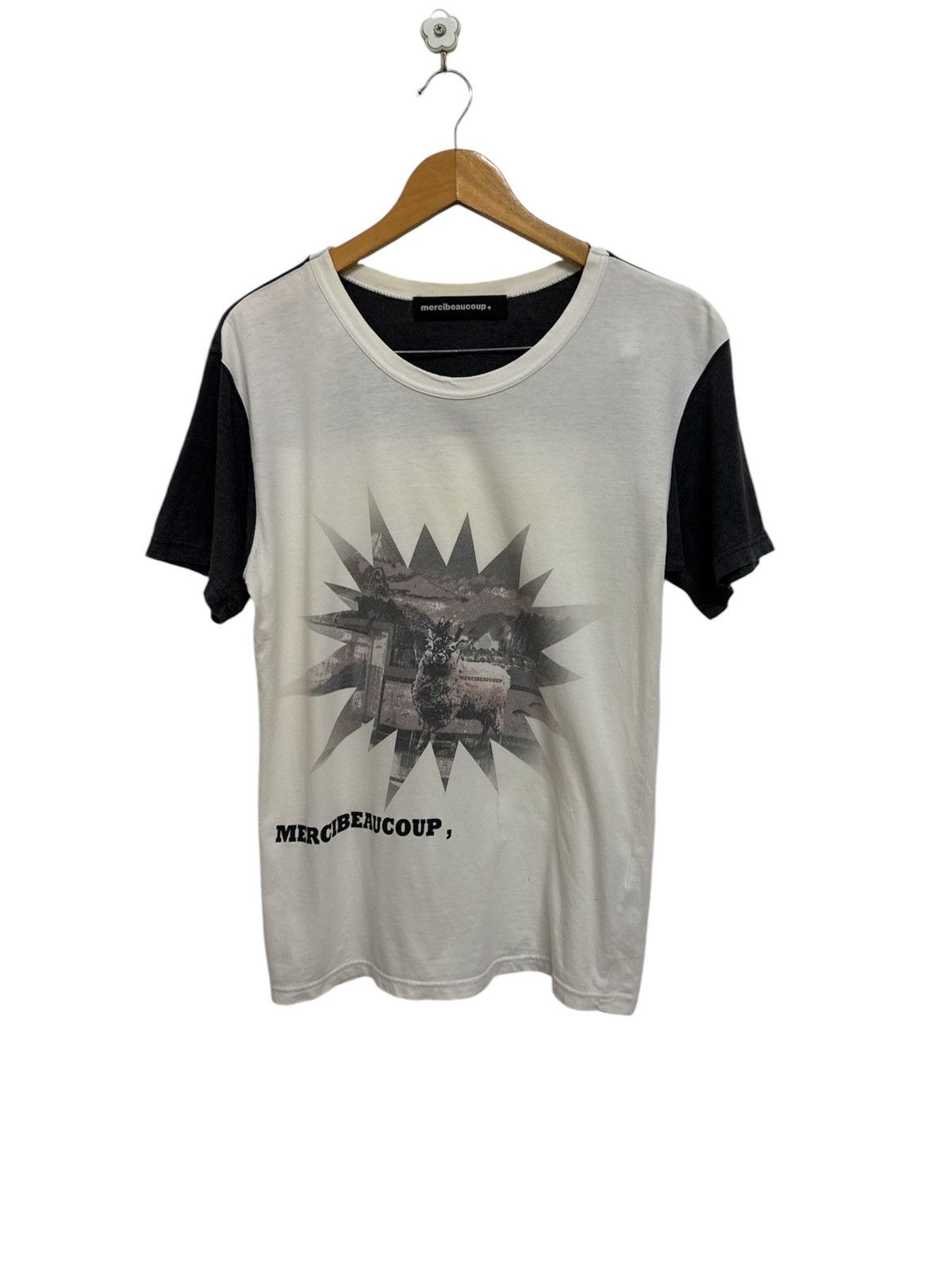 Issey Miyake × Japanese Brand Mercibeaucoup Issey Miyake Tshirt Size US M / EU 48-50 / 2 - 1 Thumbnail
