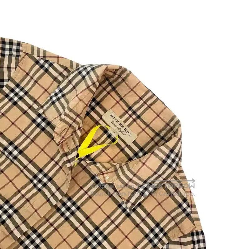 Burberry Burberry Multicolor Cotton Women's Shirt. Size XS / US 0-2 / IT 36-38 - 3 Thumbnail