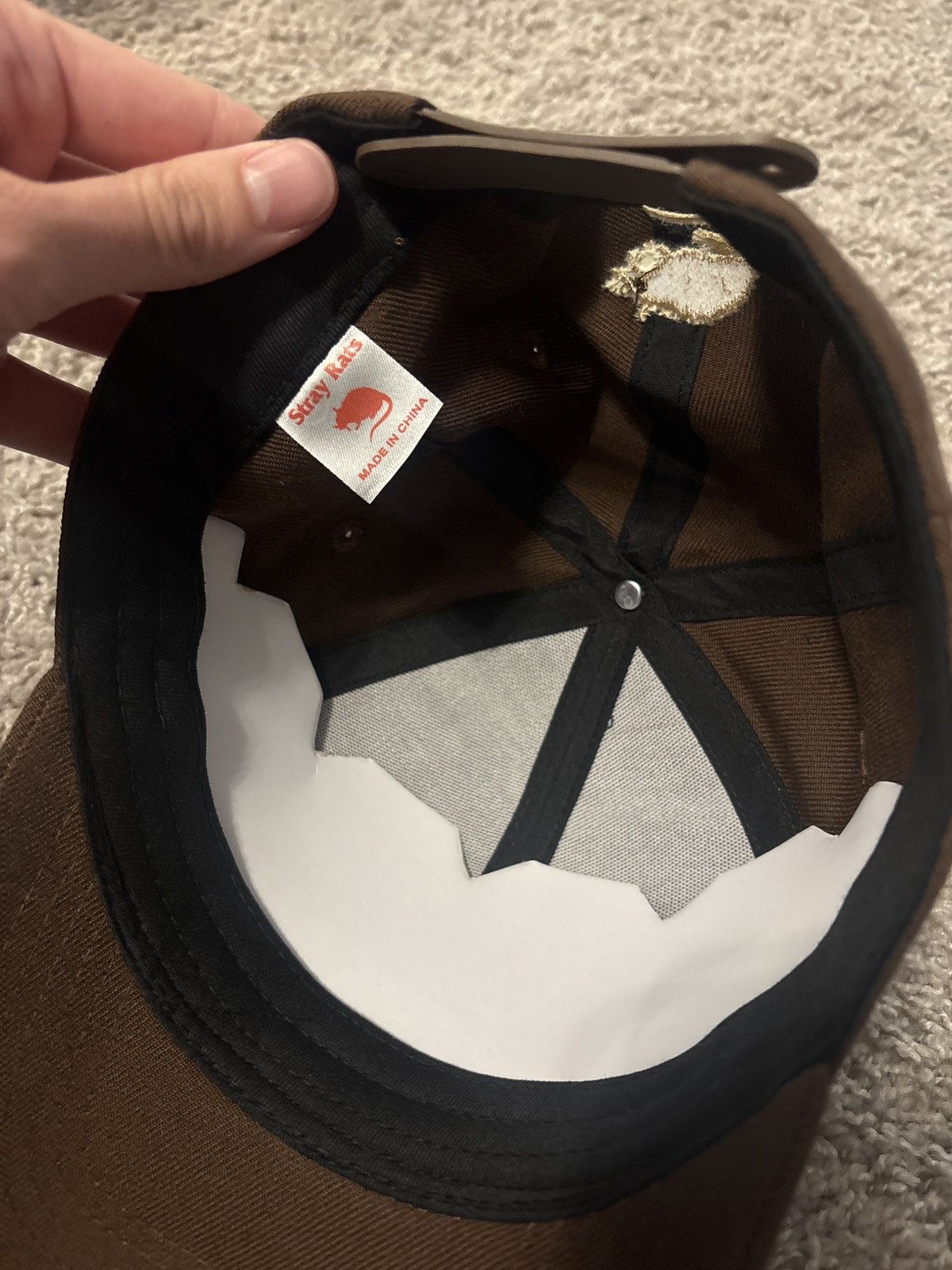 Stray Rats Hat in Brown, Men's — image 2 of 5