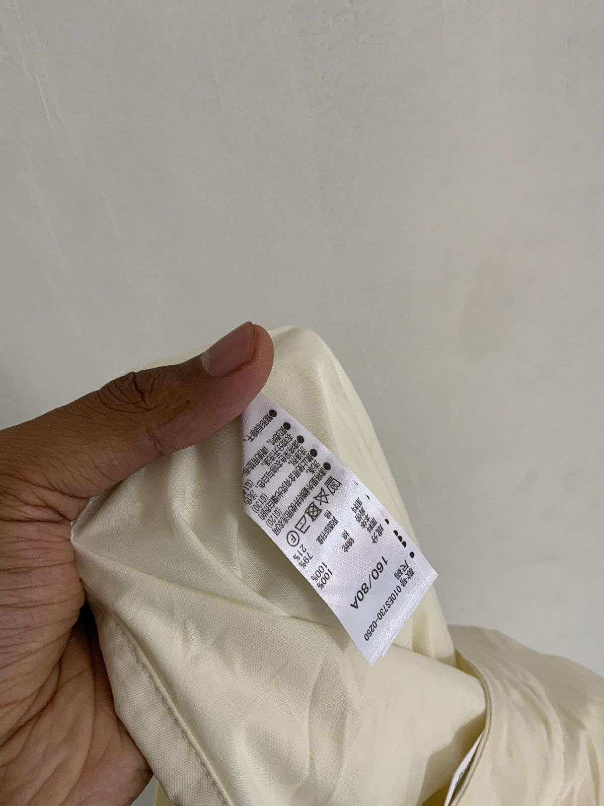 Japanese Brand Moussy Deadstock Cream Coveralls Size US 44 / EU 60 - 17 Thumbnail