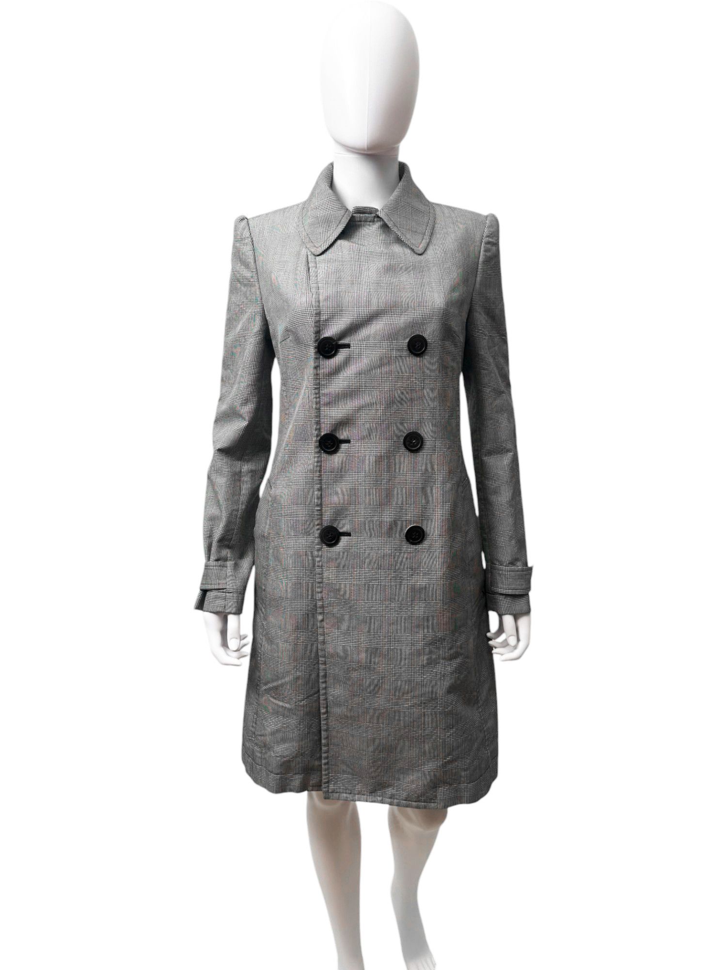 Comme des Garcons × Junya Watanabe A/W 2009 Double Breasted Grey Coat Size M / US 6-8 / IT 42-44 - 1 Thumbnail