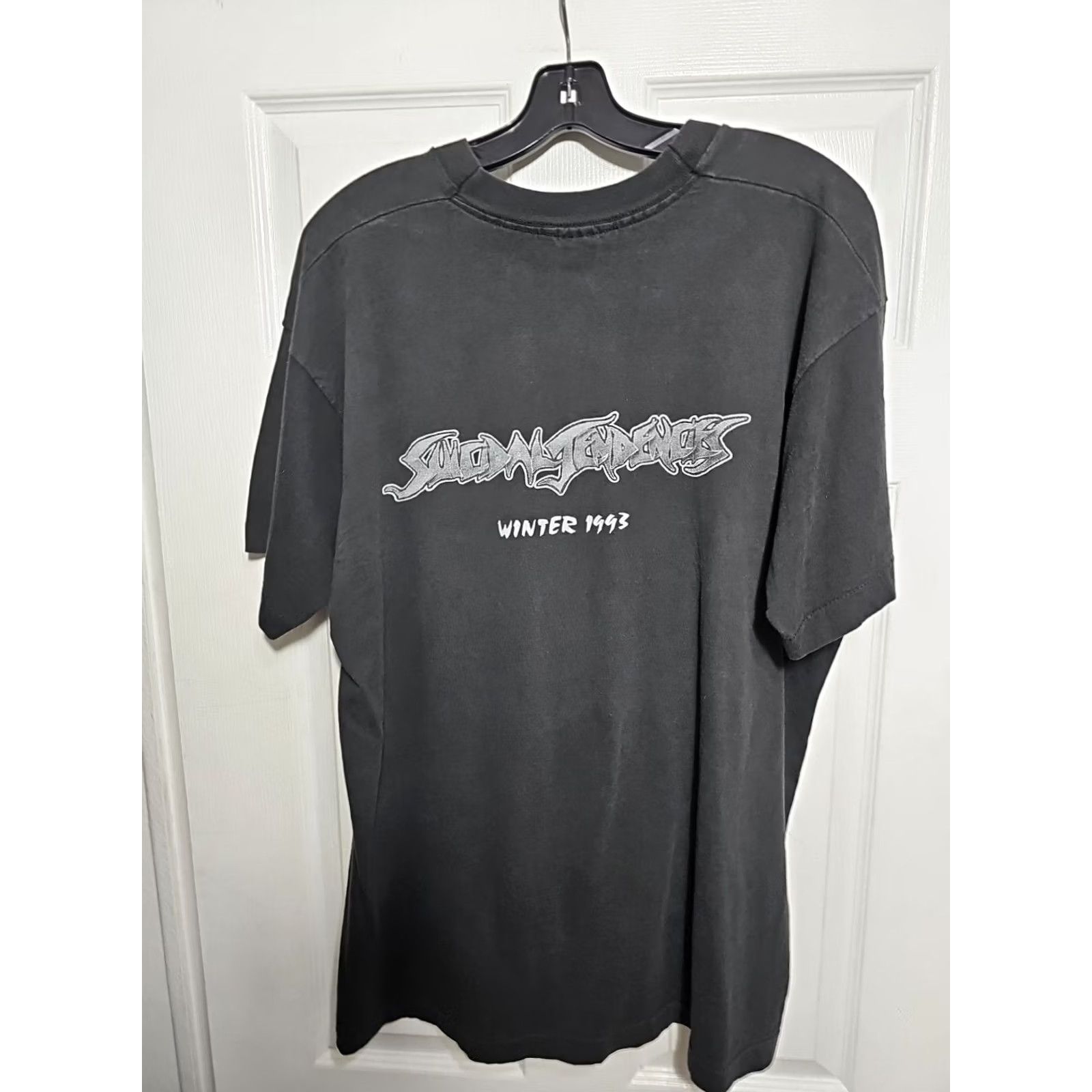 Fruit Of The Loom VINTAGE SUICIDAL TENDENCIES 1993 WINTER CREW SHIRT XL Black Punk Mens XL Shirt Size US XL / EU 56 / 4 - 2 Thumbnail