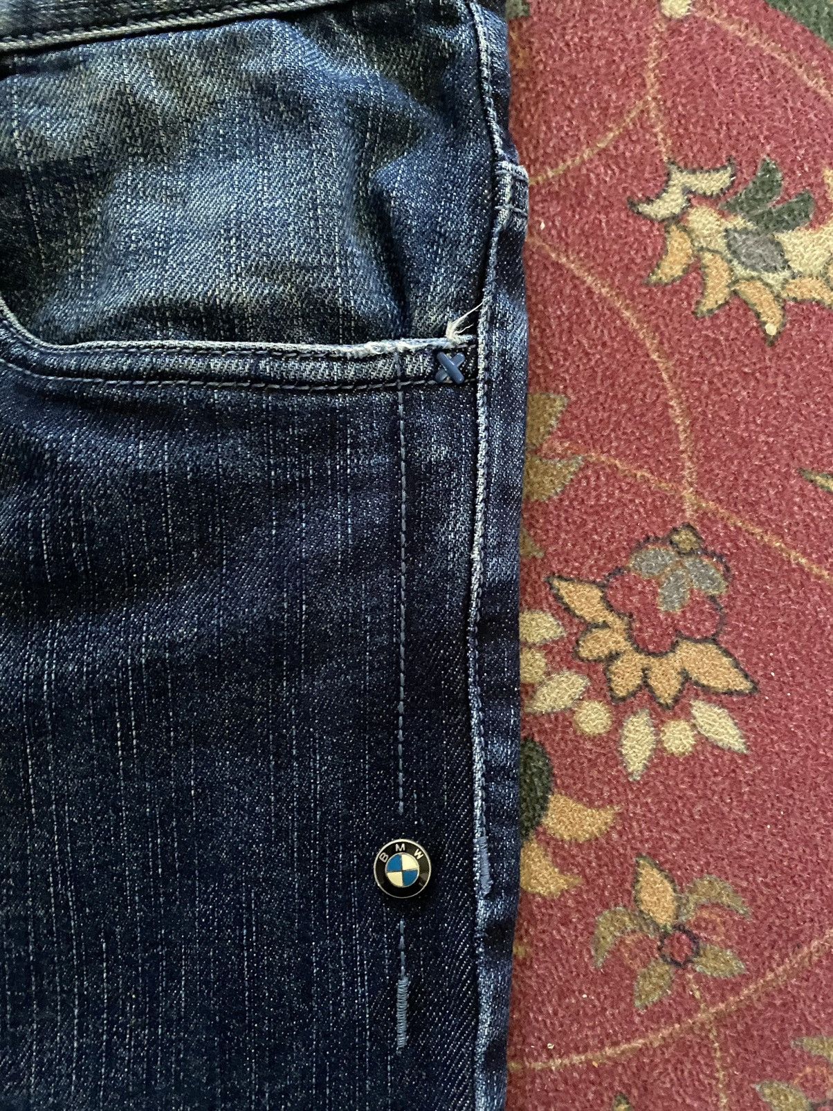 BMW Vintage Bmw Rare Design Blue Denim Size US 34 / EU 50 - 5 Thumbnail