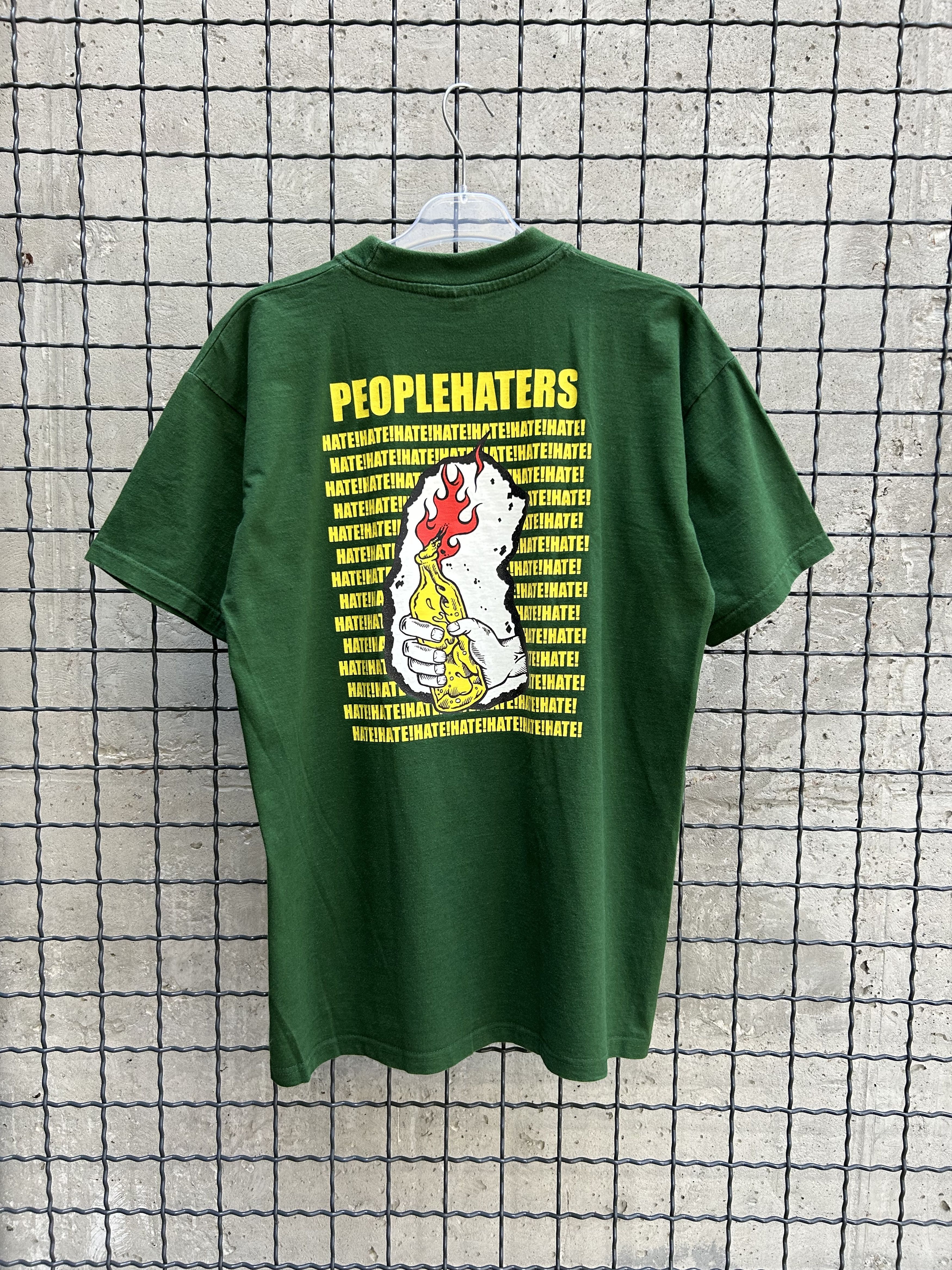 Band Tees Vintage 90s The People Haters Love to Hate Punk Band T-shirt Size US M / EU 48-50 / 2 - 2 Thumbnail