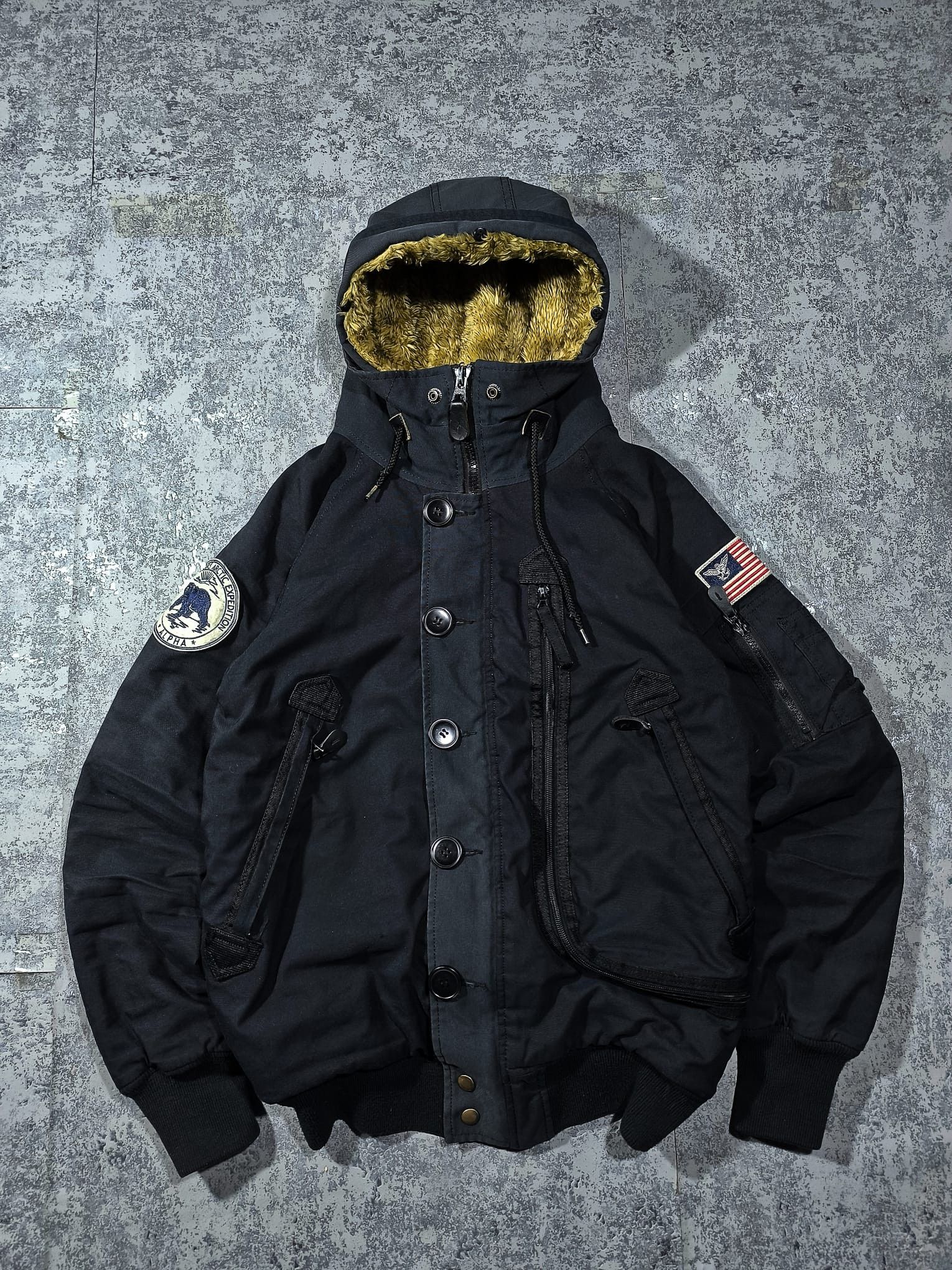 Alpha Industries vtg alpha industries arctic explorer polar bomber jacket Size US S / EU 44-46 / 1 - 1 Thumbnail