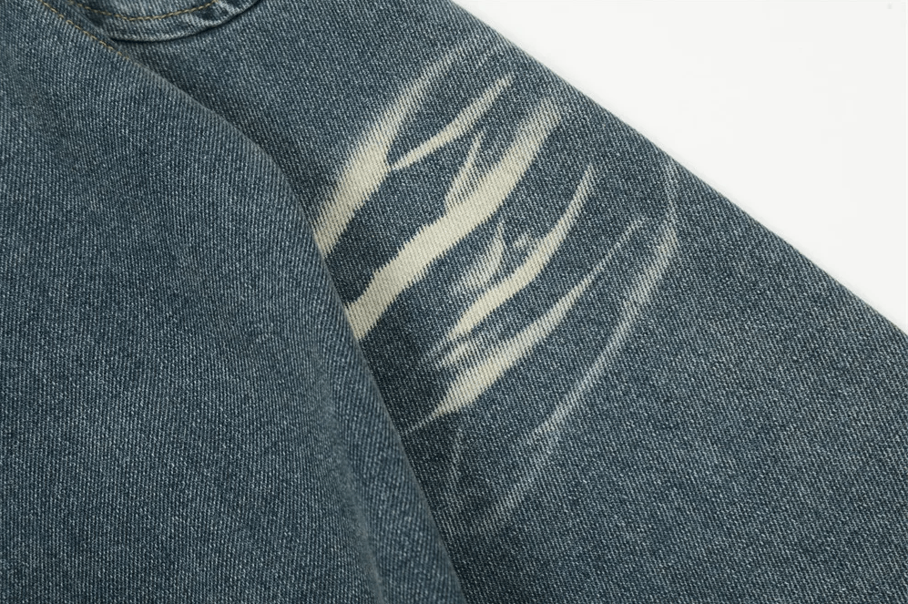 Japanese Brand × Vintage "Road to Red"- L- Oversized Denim Jacket Size US L / EU 52-54 / 3 - 4 Thumbnail