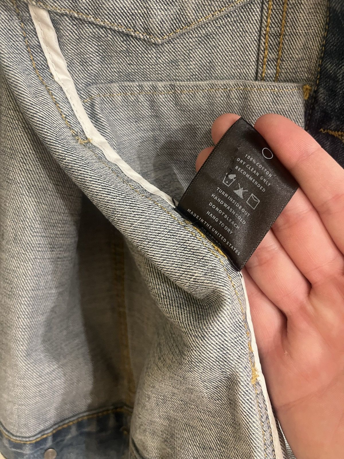 Fear of God Fourth Collection Denim Trucker Jacket Size US XL / EU 56 / 4 - 5 Thumbnail