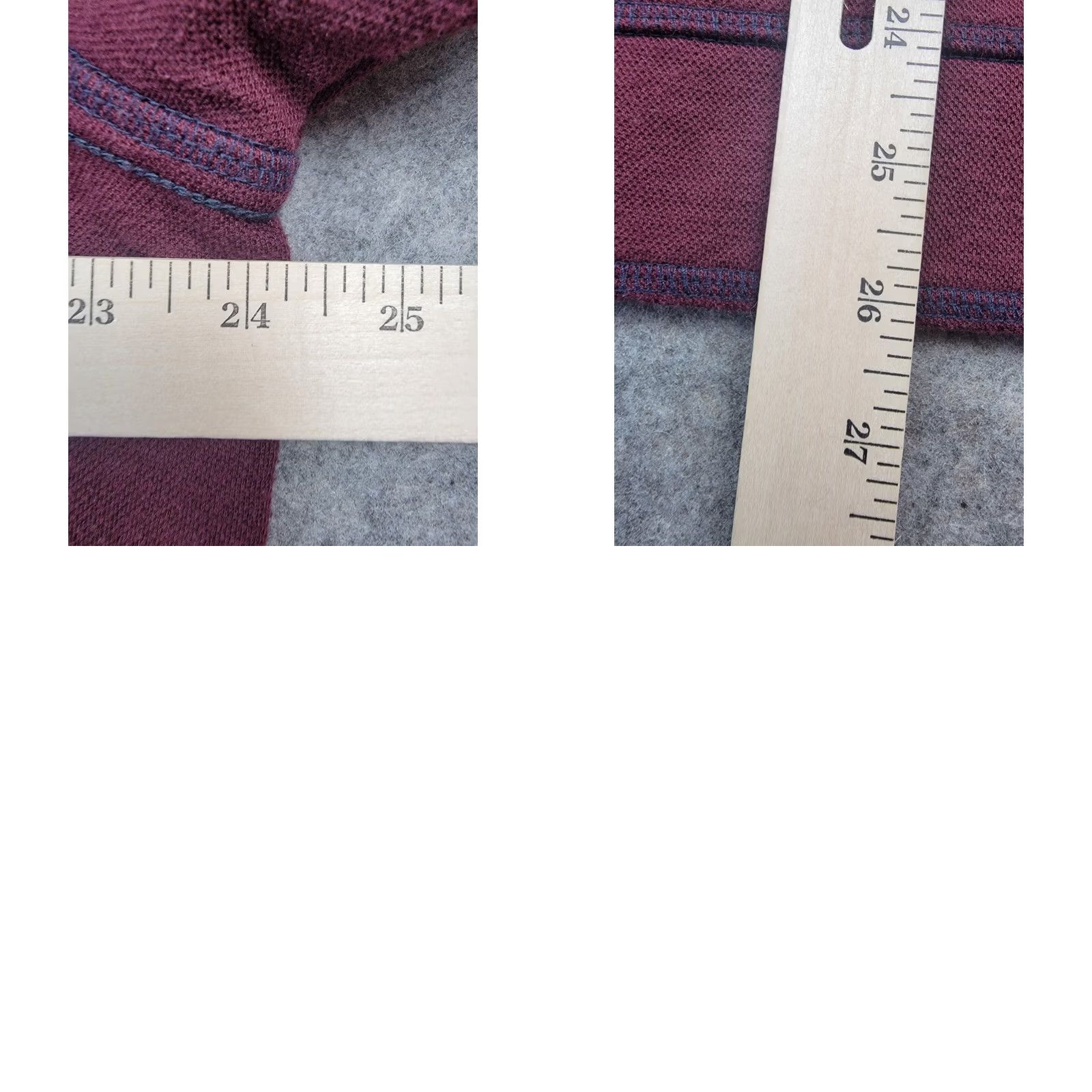 Carbon2Cobalt Carbon 2 Cobalt Sweater Mens Large Red Corduroy Trim Button Pullover Knit 3/4 Button Casual Outdoor Preppy Classic Fall Winter Size US L / EU 52-54 / 3 - 9 Thumbnail