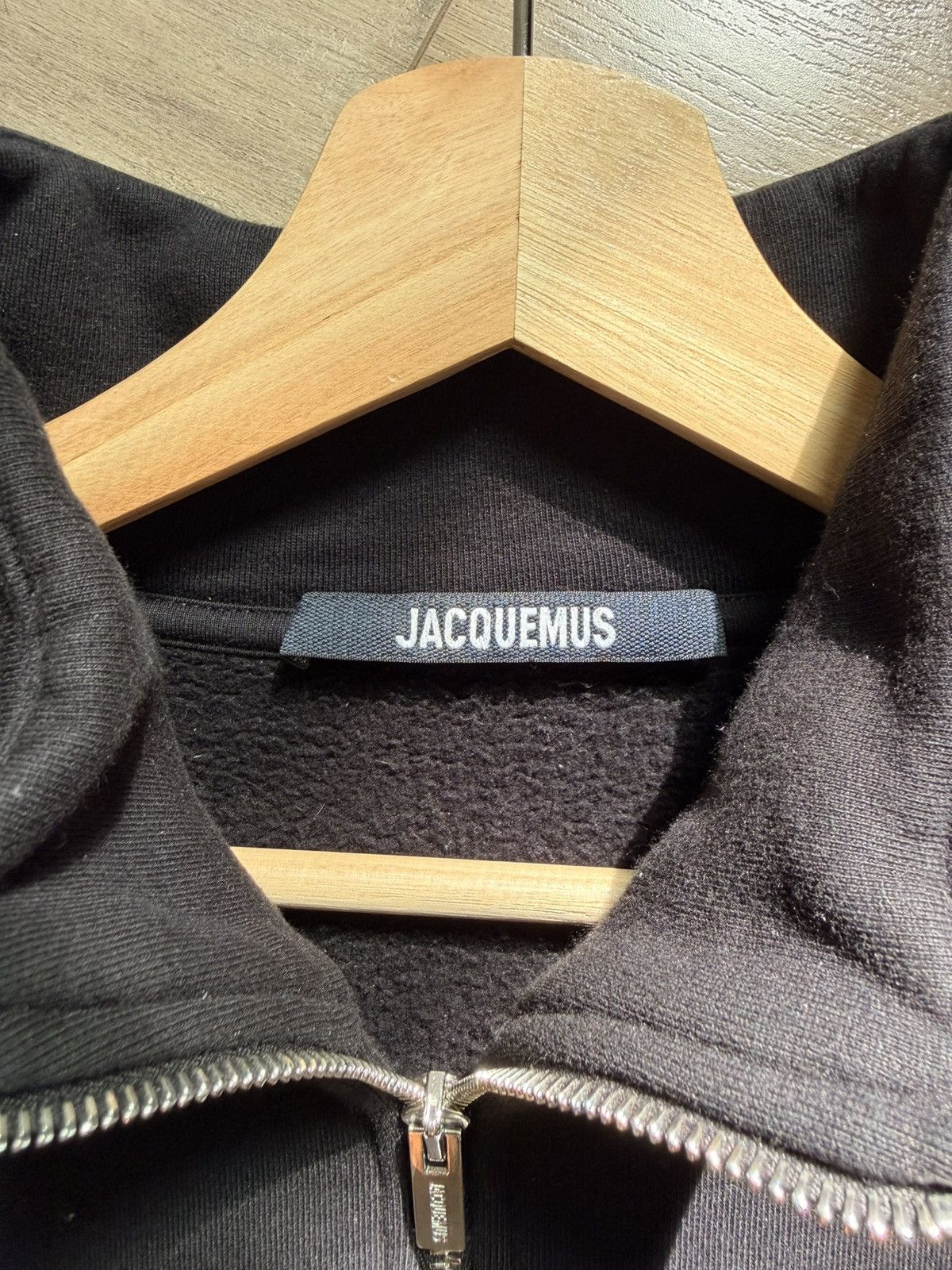 Jacquemus Jacquemus Quarter Zip Sweatshirt Size US XL / EU 56 / 4 - 3 Thumbnail