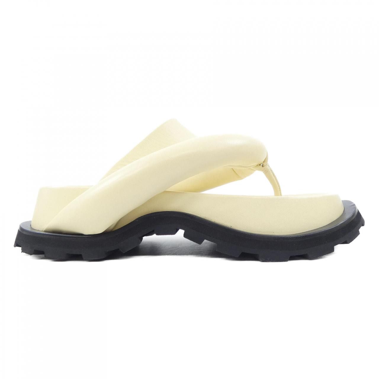 Jil Sander Jil Sander Jil Sander JS36046A Sandals Leather Shoes JS36046A DUTY FREE for USA Size ONE SIZE - 1 Thumbnail