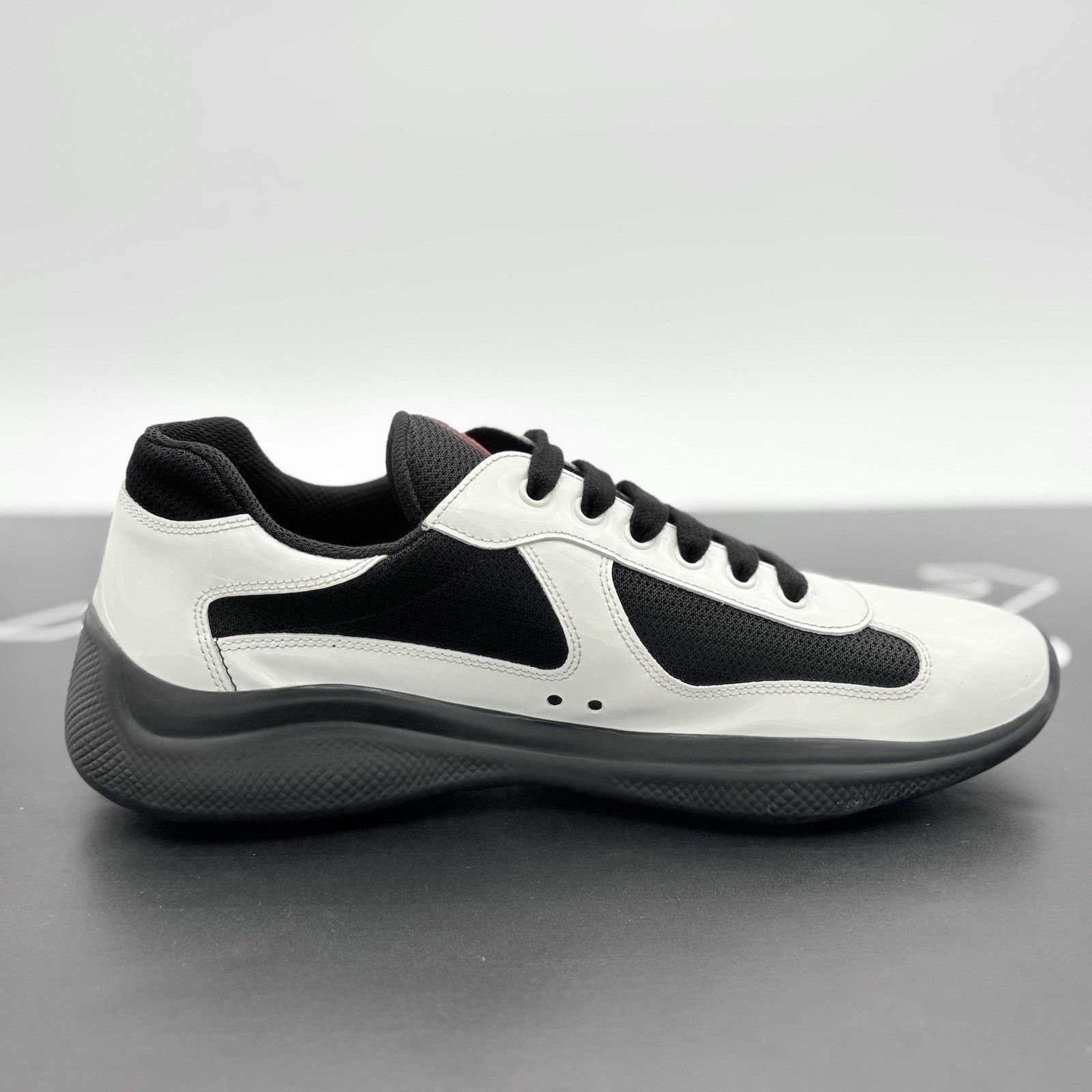 Prada Prada Americas Cup ' Black White ' | SUPER CLEAN! Size US 9.5 / EU 42-43 - 10 Thumbnail