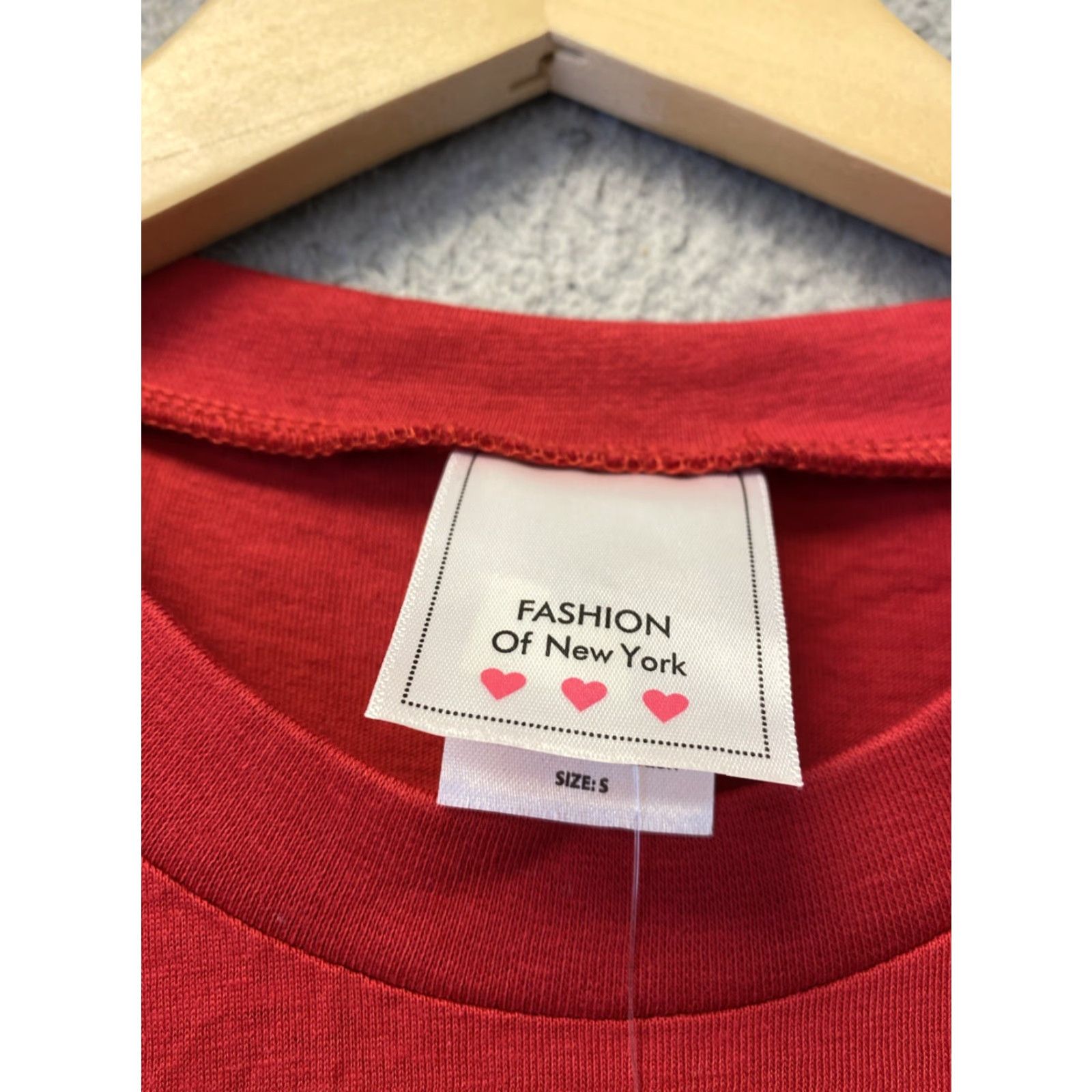 Vintage VINTAGE Nee York Fashion Women's T-Shirt Size S Red Graphic Casual Short Sleeve Crew Neck Slim Fit All Seasons Size S / US 4 / IT 40 - 4 Thumbnail
