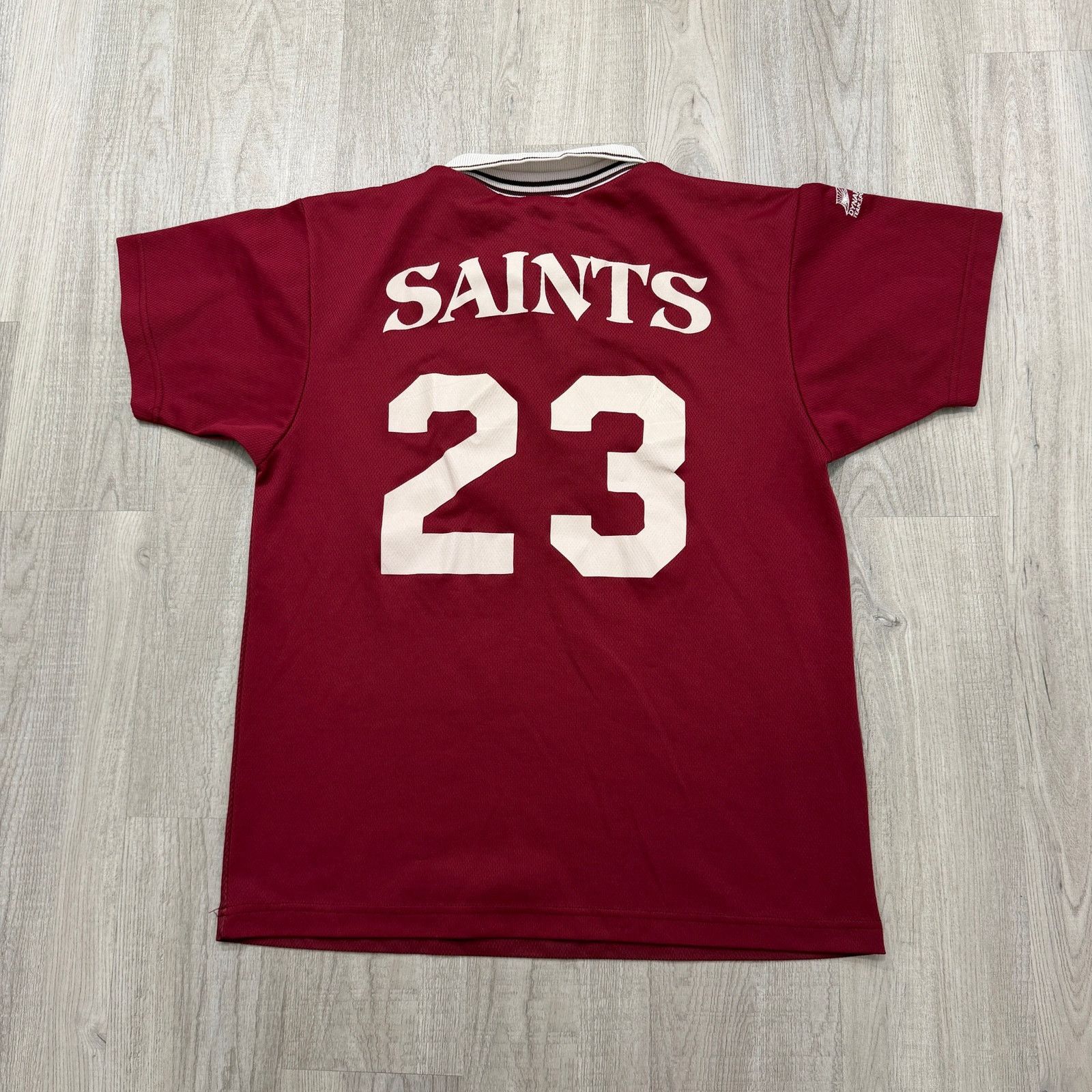 Vintage Vintage Dynamic Soccer Collared Jersey Medium Red White 90s Size US M / EU 48-50 / 2 - 6 Thumbnail