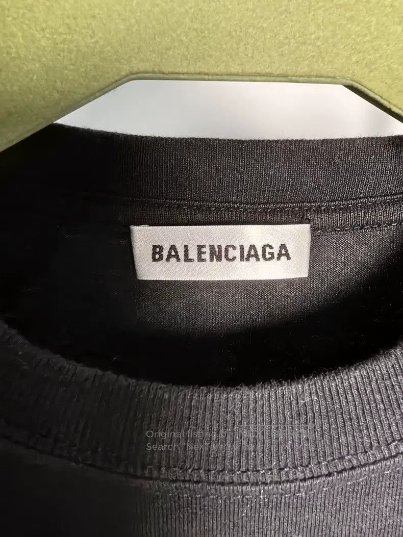 Balenciaga Balenciaga Letter Logo Short Sleeve Size US S / EU 44-46 / 1 - 3 Thumbnail