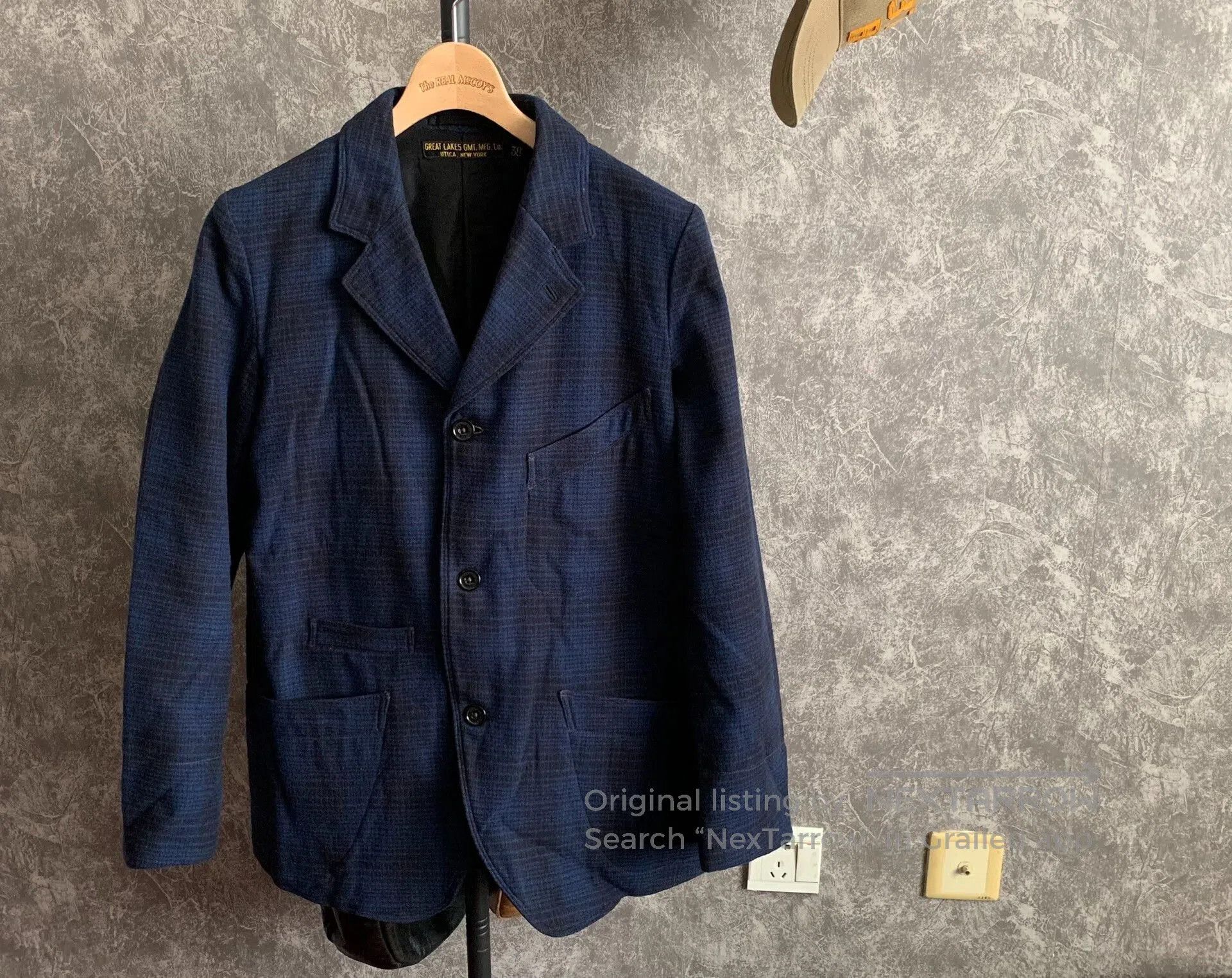 Freewheelers classic blue check blazer size 38. Size US M / EU 48-50 / 2 - 1 Thumbnail