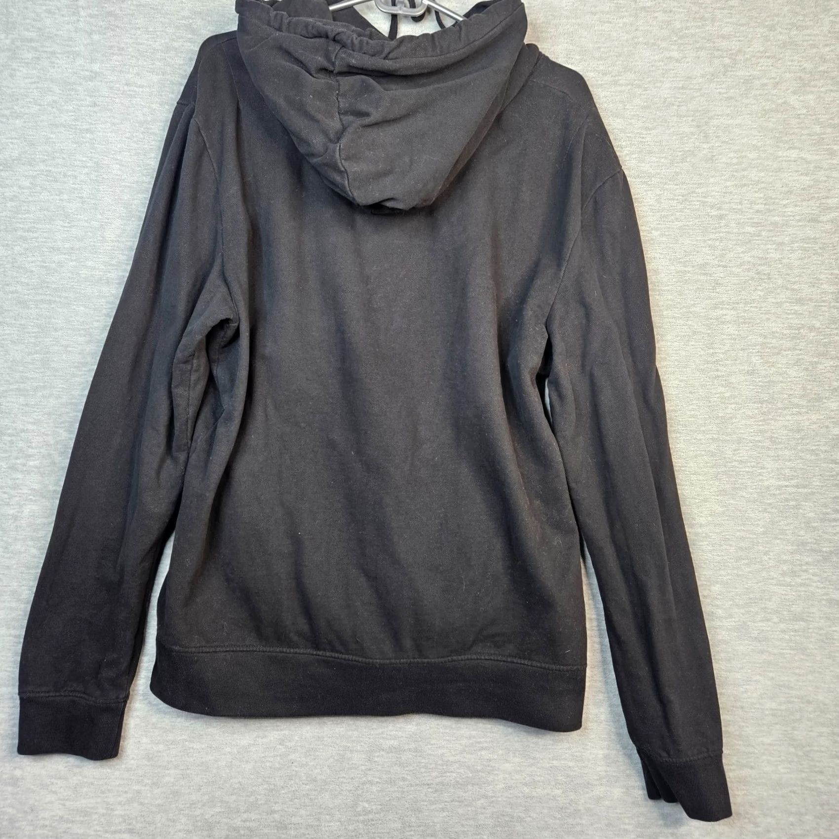 Allsaints ALLSAINTS Hoodie Men Long Sleeve Black Size M Pullover Hooded With Pockets Logo Knit Jersey Crew Neck Size US M / EU 48-50 / 2 - 2 Thumbnail