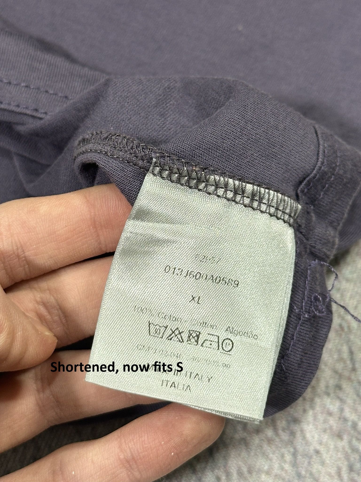 Dior Dior T-Shirt CD Icon Embroidered Logo Light Purple Size US S / EU 44-46 / 1 - 6 Thumbnail