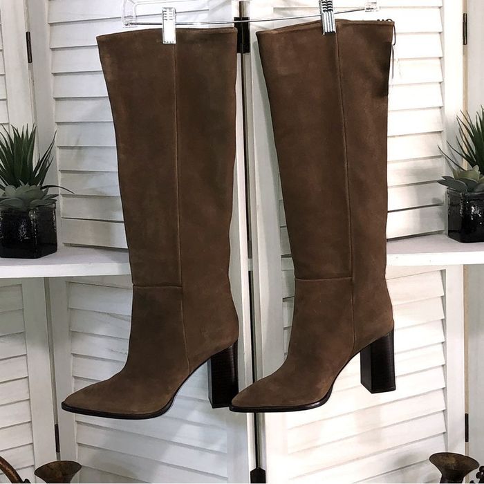 zara knee high boot