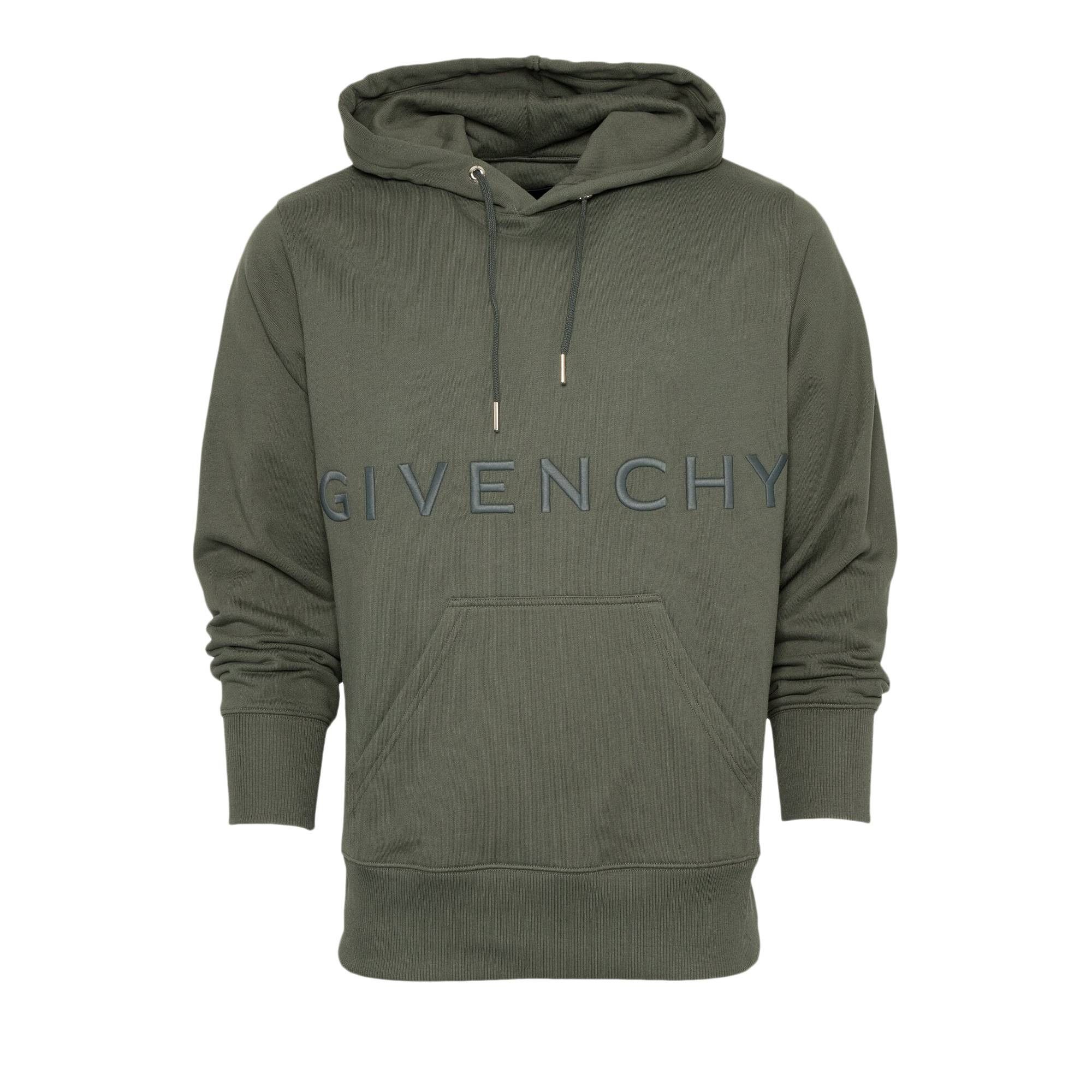 Givenchy o1srvl11e0824 Classic Fit Hoodie in Greyish Green Size US S / EU 44-46 / 1 - 1 Preview