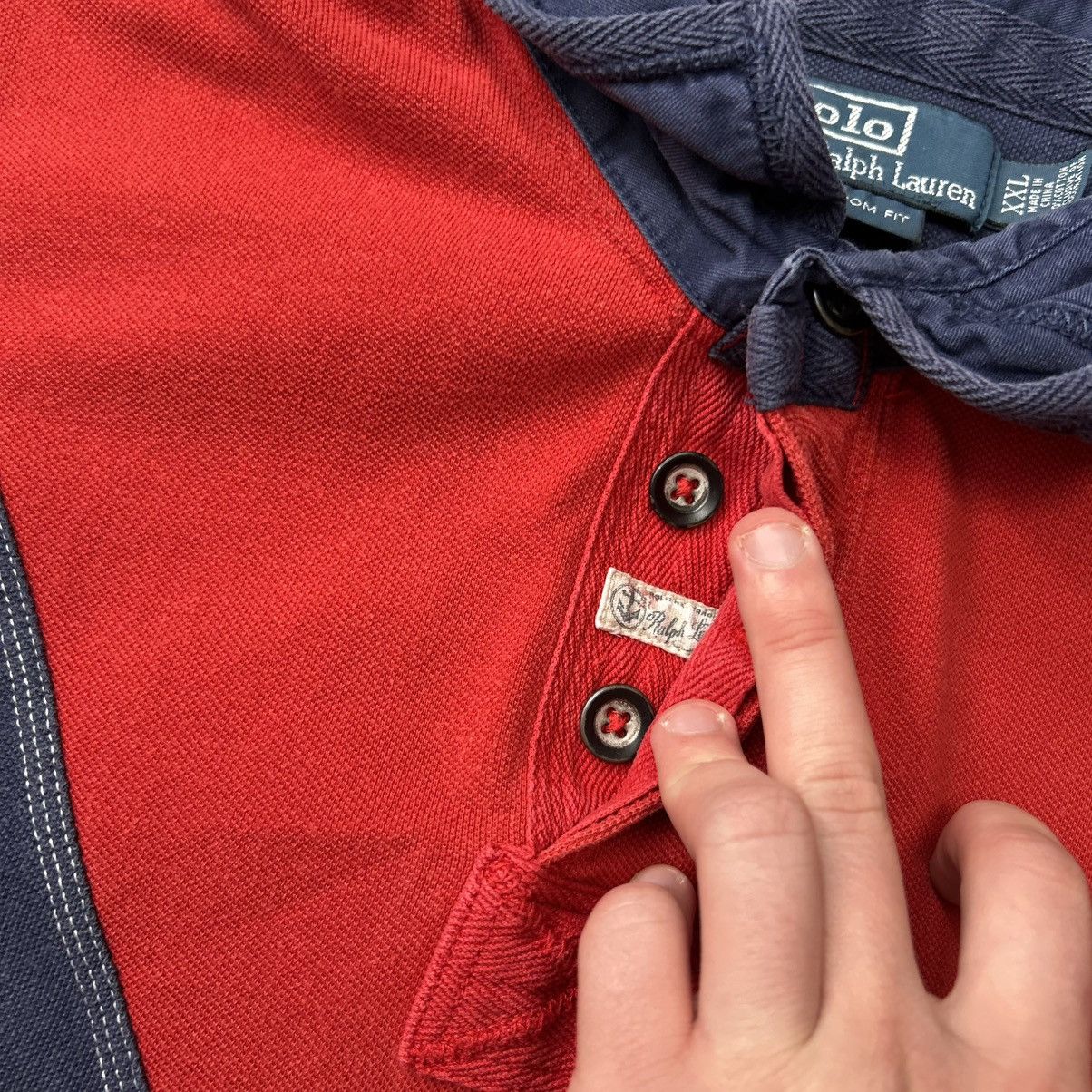 Polo Ralph Lauren Vintage Polo Ralph Lauren Big Logo y2k opium polo Size US XXL / EU 58 / 5 - 7 Thumbnail