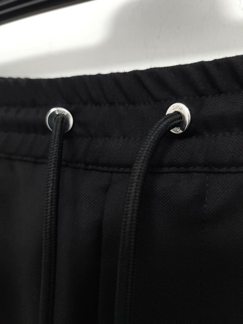 Dior Dior Black Wool Casual Pants-2505 Size US 44 / EU 60 - 3 Thumbnail