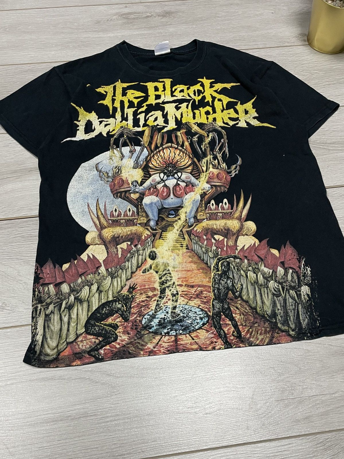 Band Tees 00s The Black Dahlia Murder over Print Tee 2010 mushroom Size US M / EU 48-50 / 2 - 6 Thumbnail